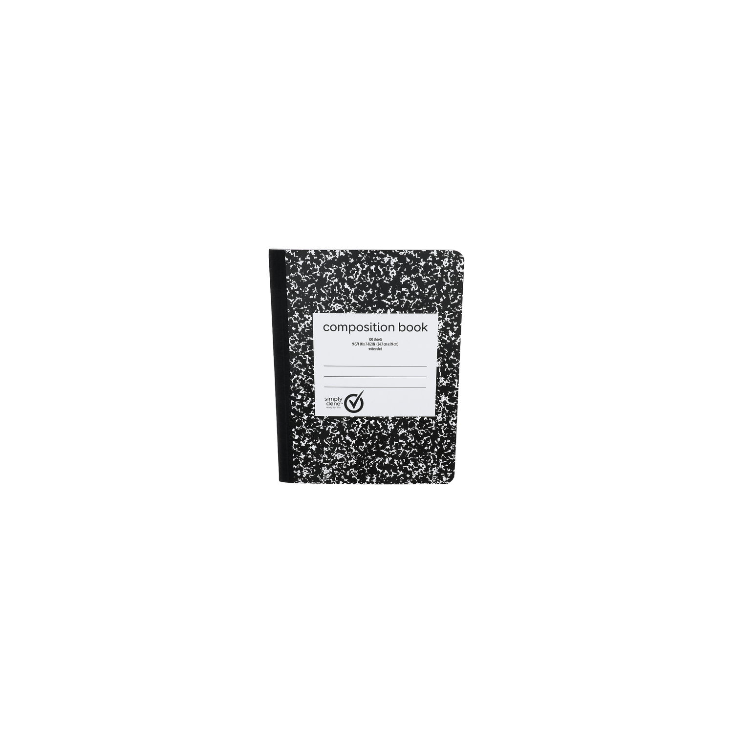 Simply Done Composition Book - 1 Each Image 1 of 2
