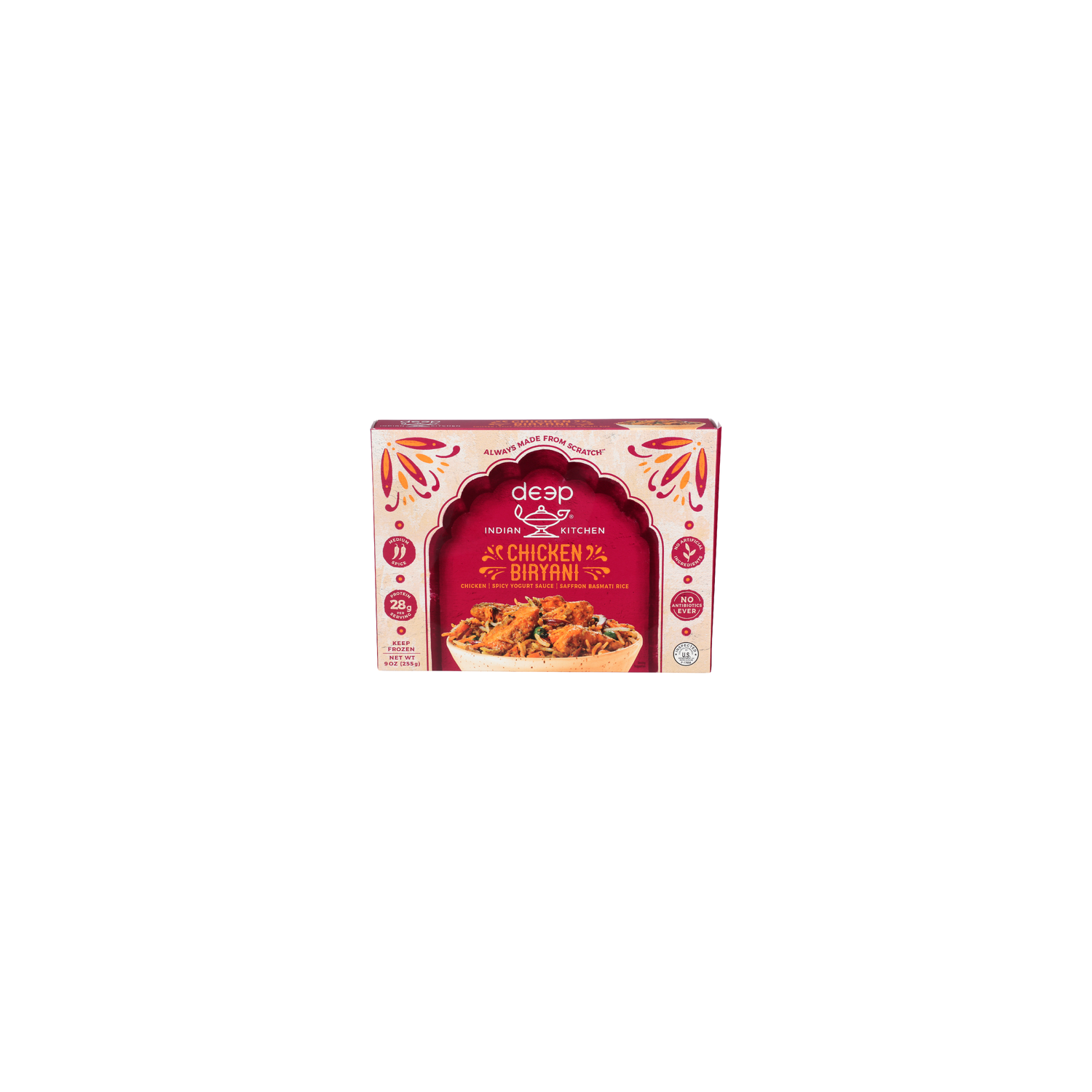 Deep Indian Kitchen Chicken Biryani - 9 Ounce Image 1 of 4