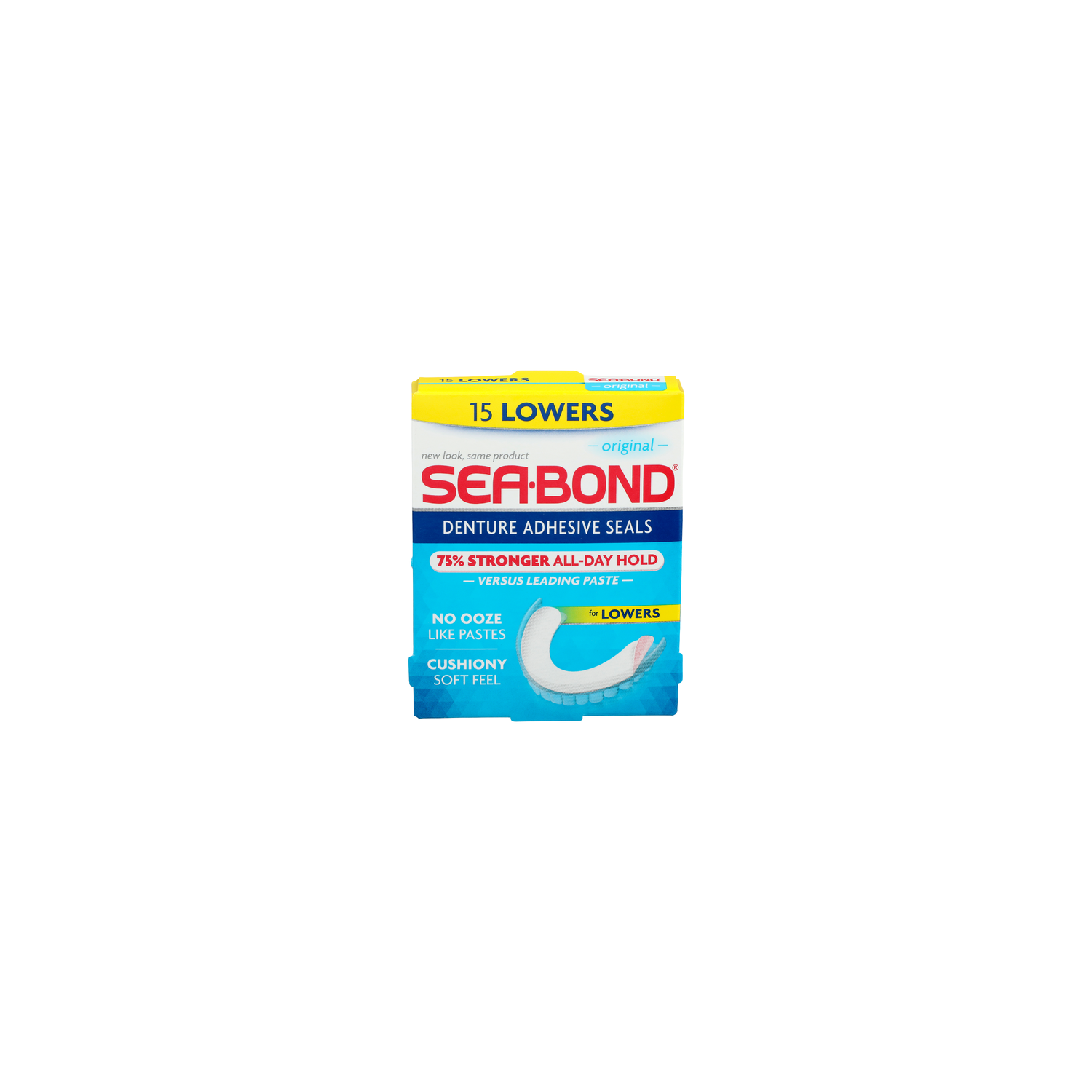 SEA-BOND Original Denture Adhesive Seals - 15 Count Image 1 of 2