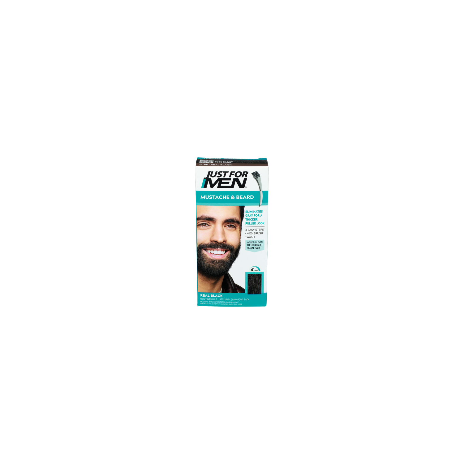 Just For Men Real Black Mustache & Beard - 1 Each Image 1 of 3
