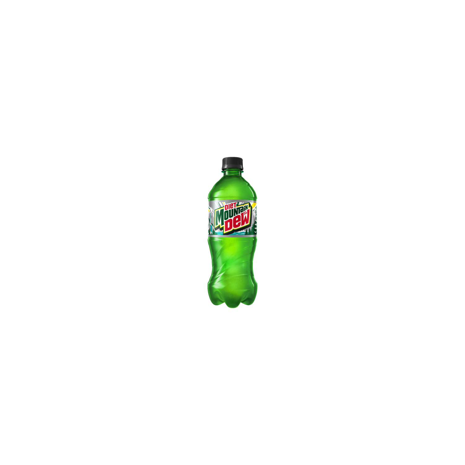Mountain Dew Diet Soda Citrus - 20 Fluid Ounce