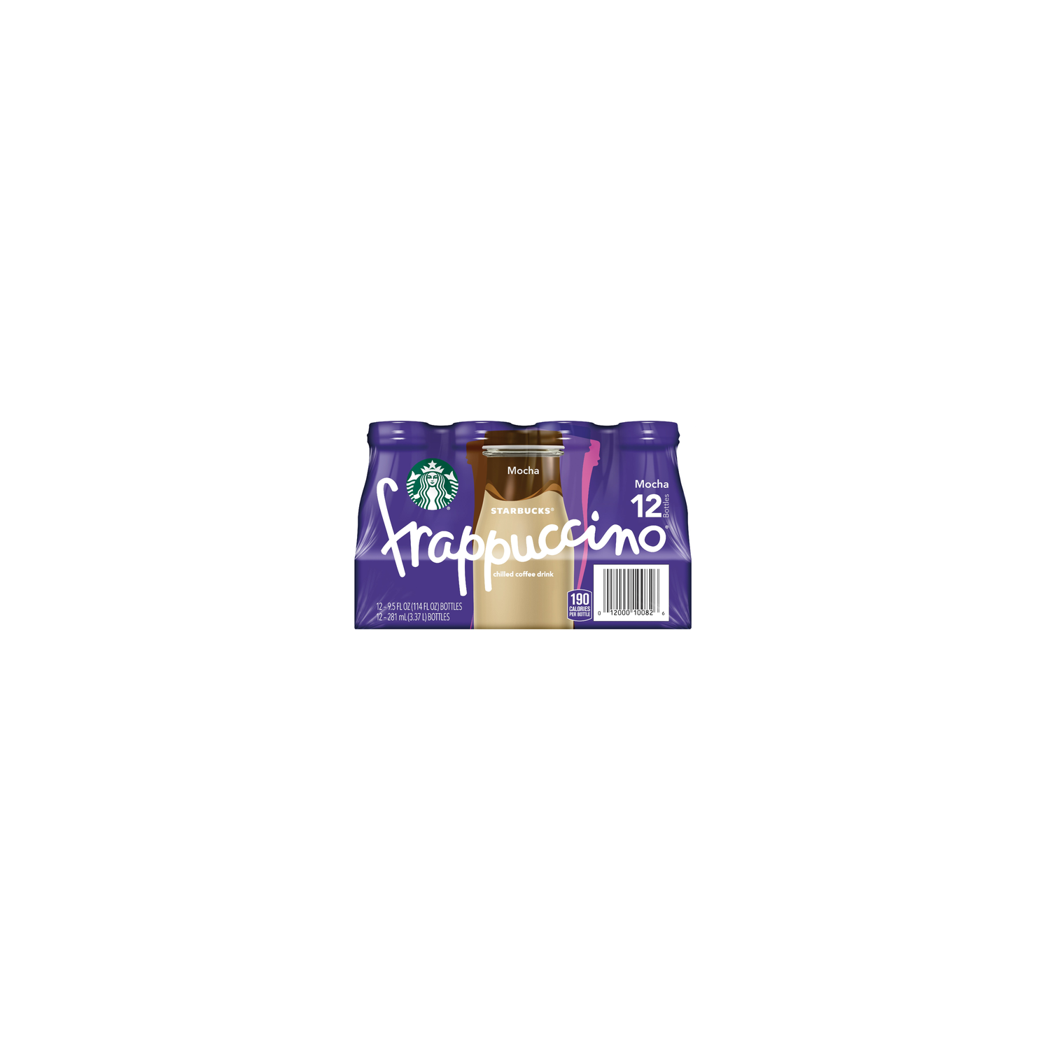 Starbucks Frappuccino Chilled Coffee Drink Mocha Bottle - 114 Fluid Ounce