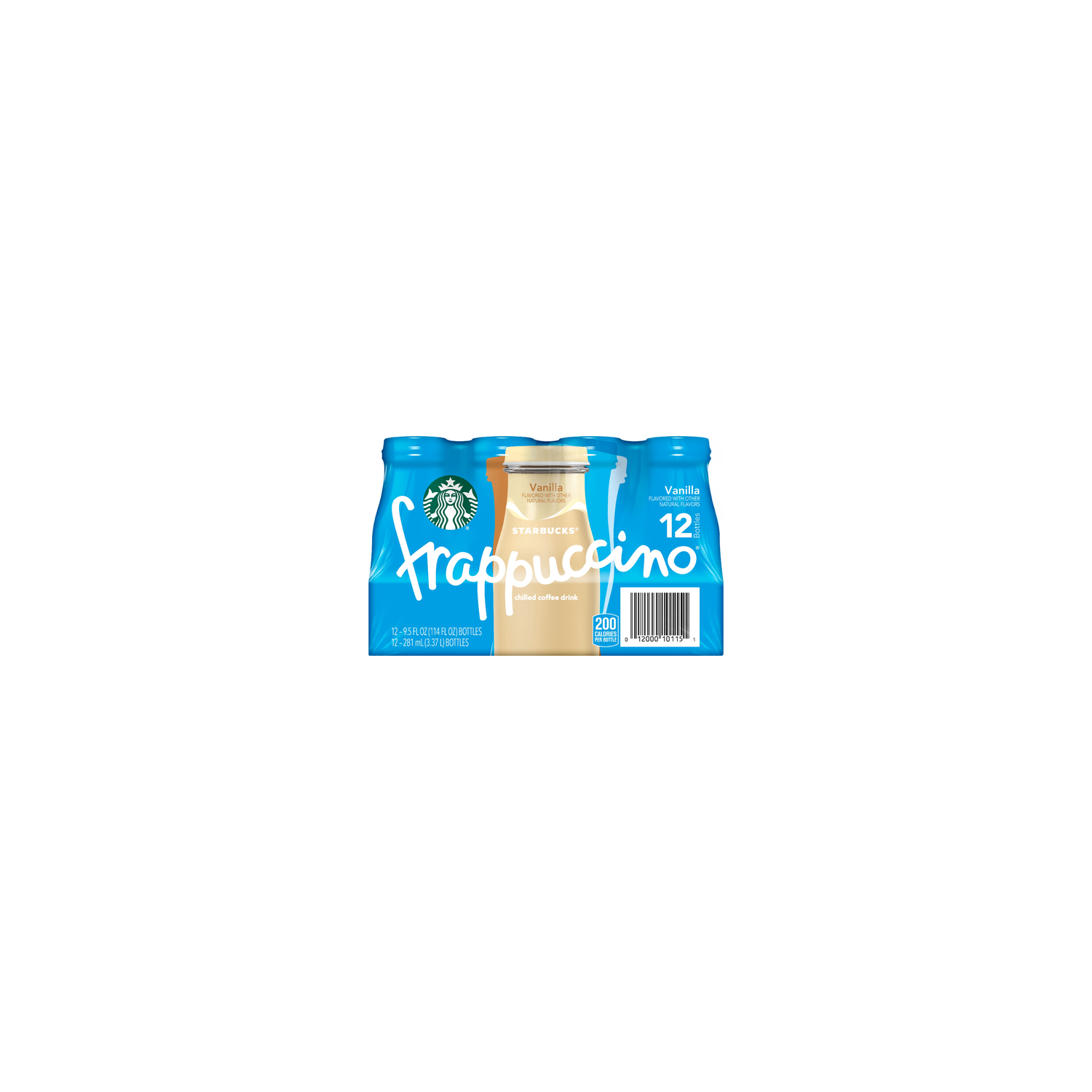 Starbucks Frappuccino Chilled Coffee Drink Vanilla - 114 Fluid Ounce