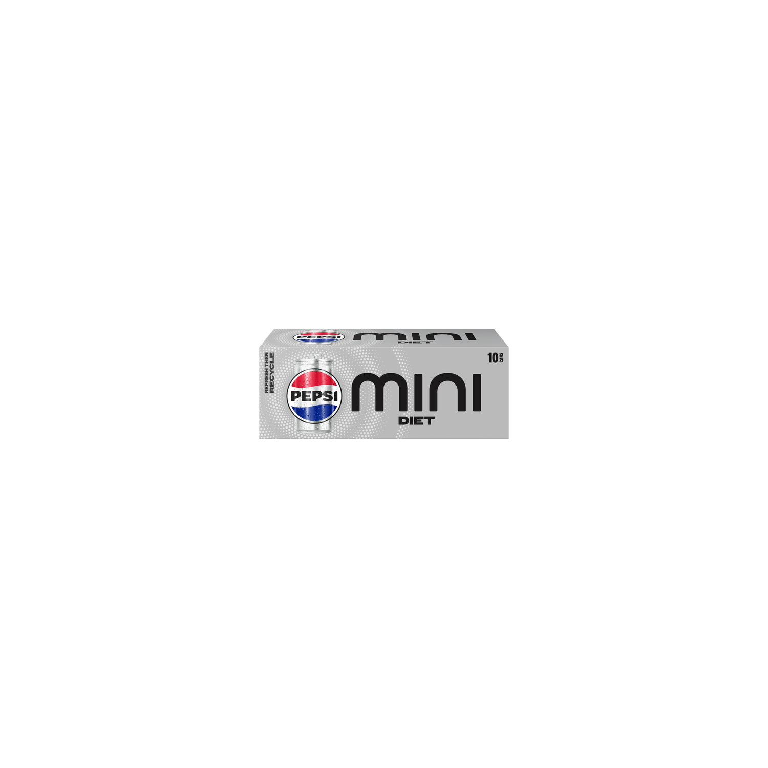 Pepsi Mini Diet Soda Cola - 75 Fluid Ounce