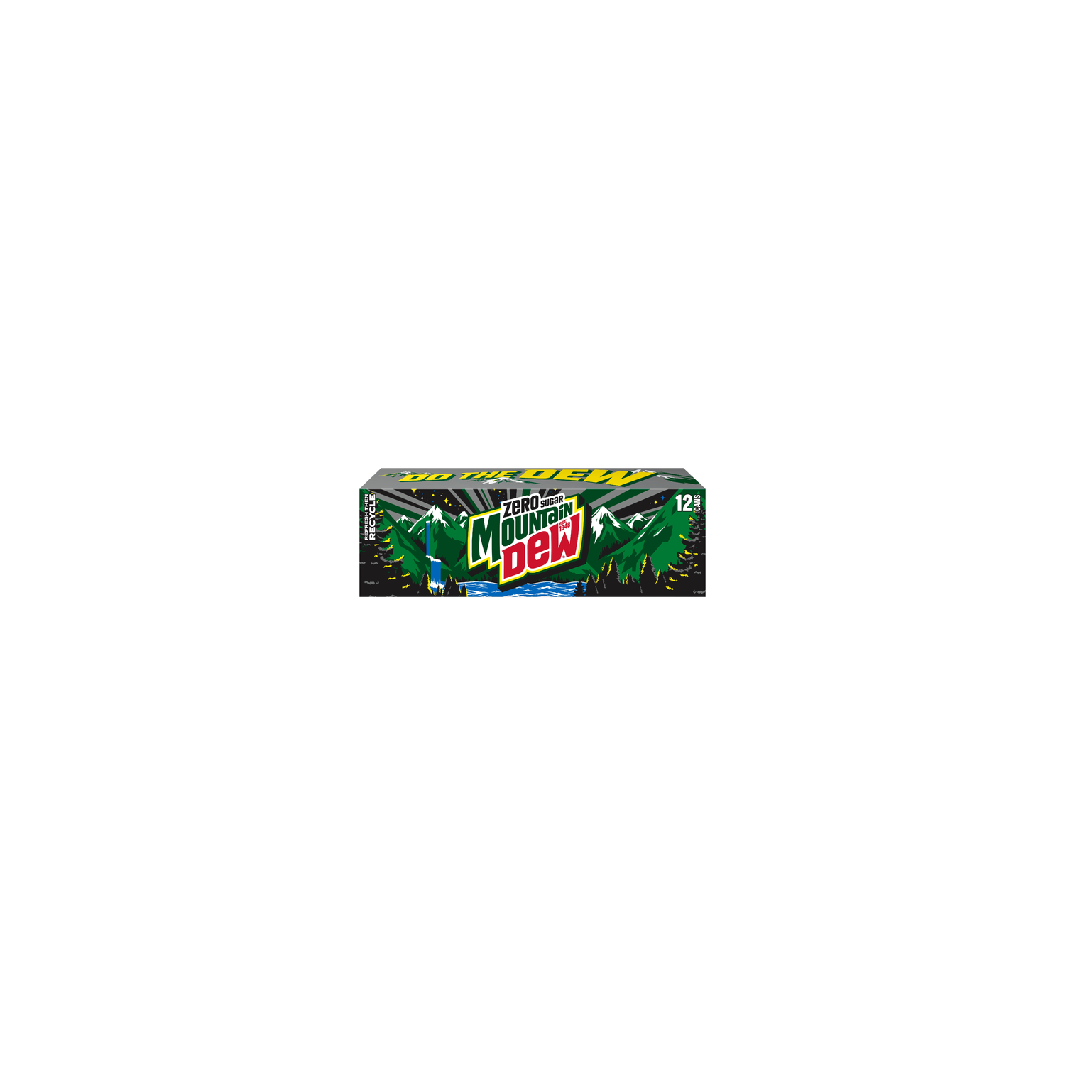Mountain Dew Zero Sugar Soda Citrus - 144 Fluid Ounce