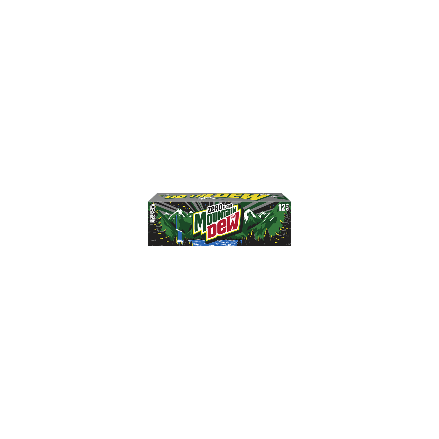 Mountain Dew Zero Sugar Soda Citrus - 144 Fluid Ounce