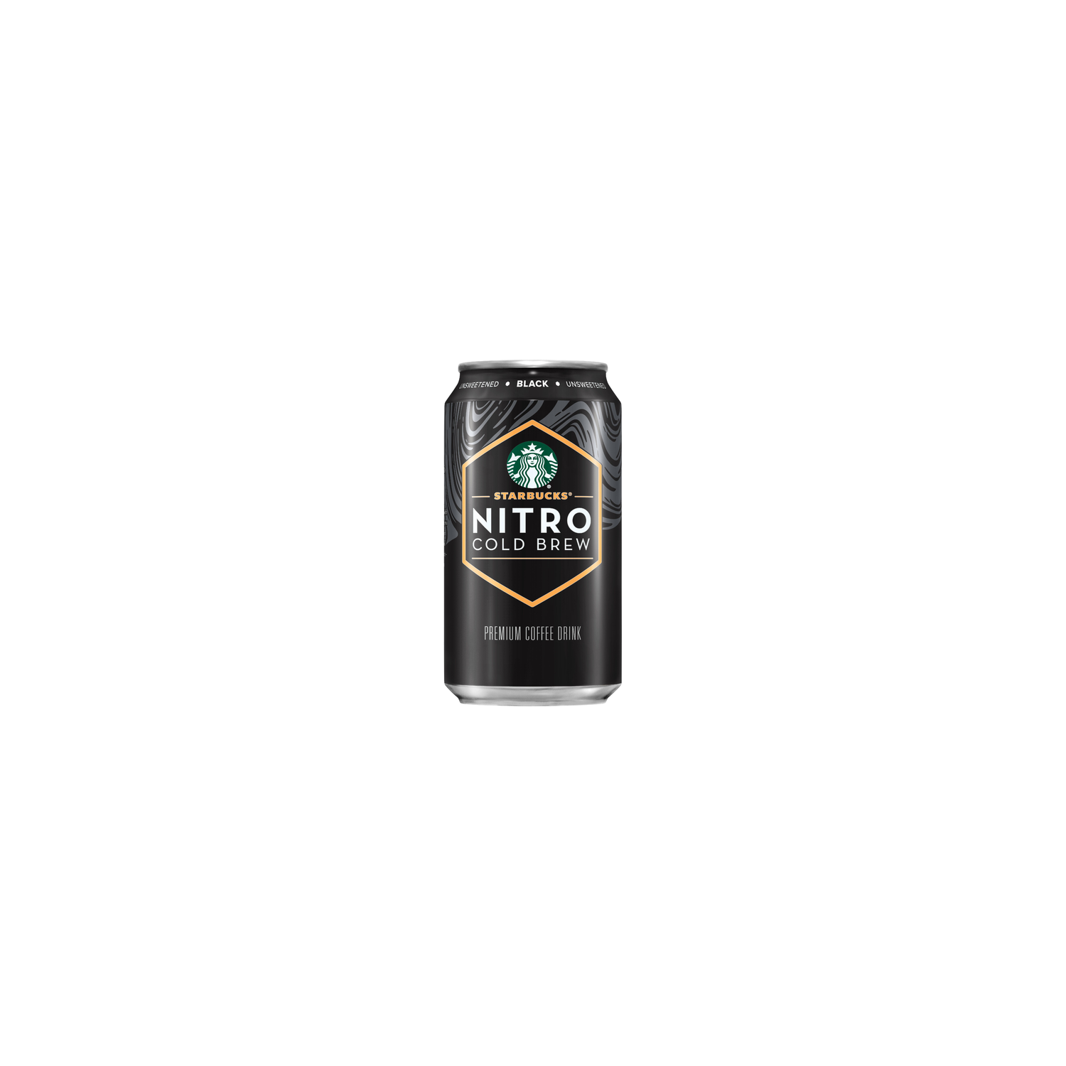 Starbucks Nitro Cold Brew Premium Coffee Drink Black Unsweetened - 9.6 Fluid Ounce