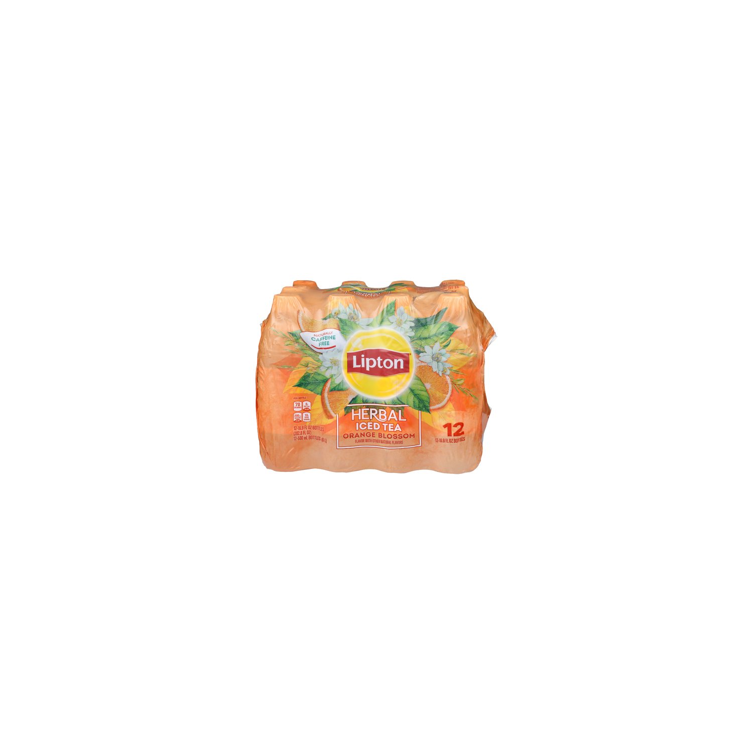 Lipton Orange Blossom Herbal Iced Tea - 16.9 Fluid Ounce - 12 Count Image 1 of 4