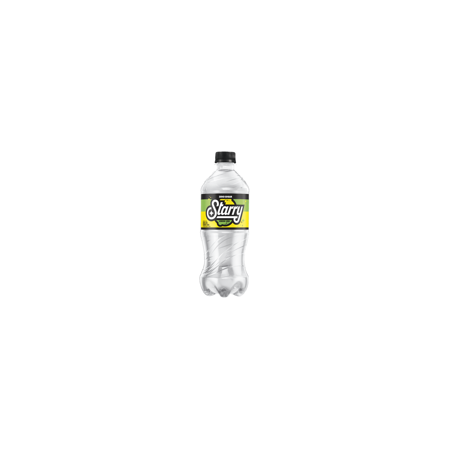 Starry Zero Sugar Soda Lemon Lime - 20 Fluid Ounce