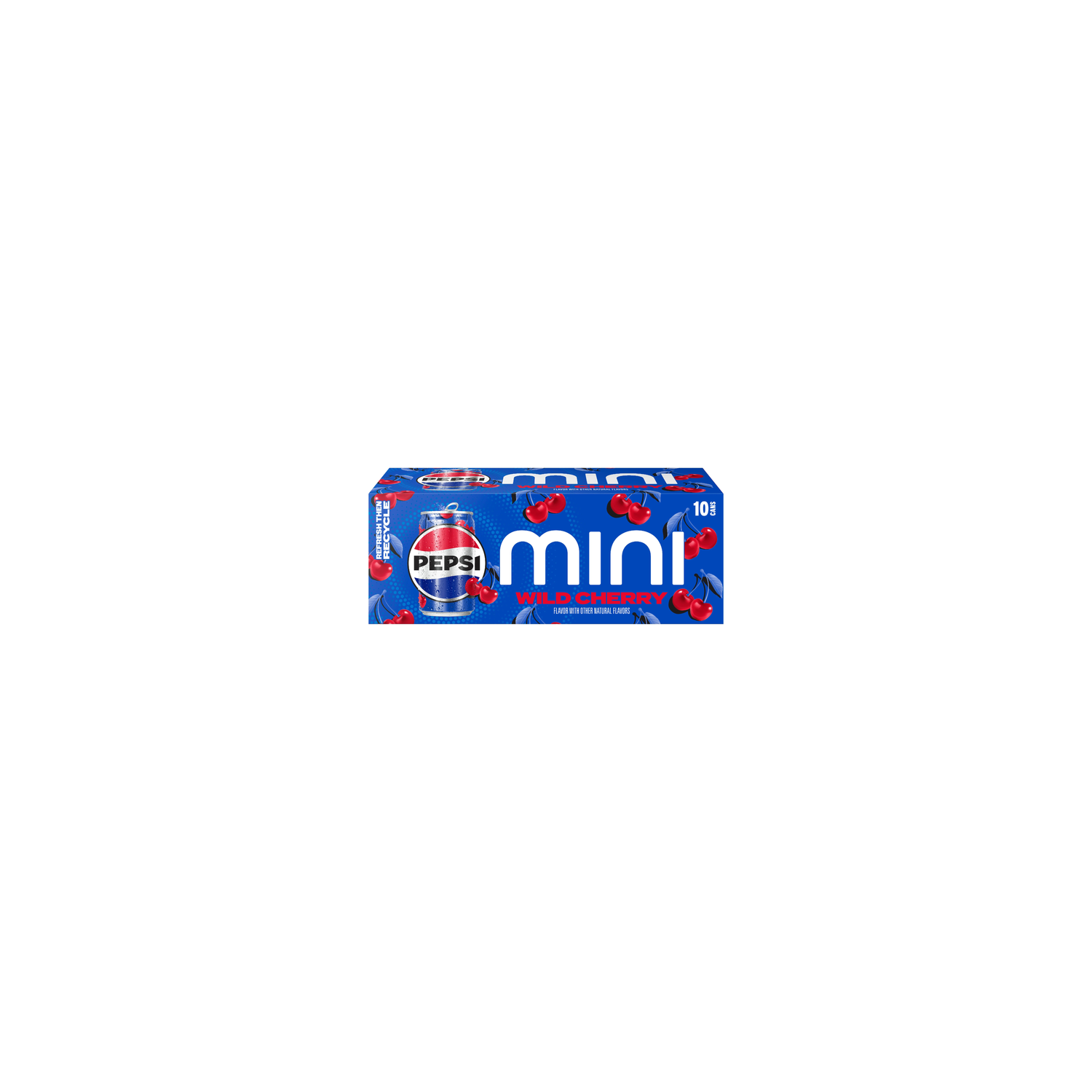 Pepsi Mini Soda Wild Cherry - 75 Fluid Ounce