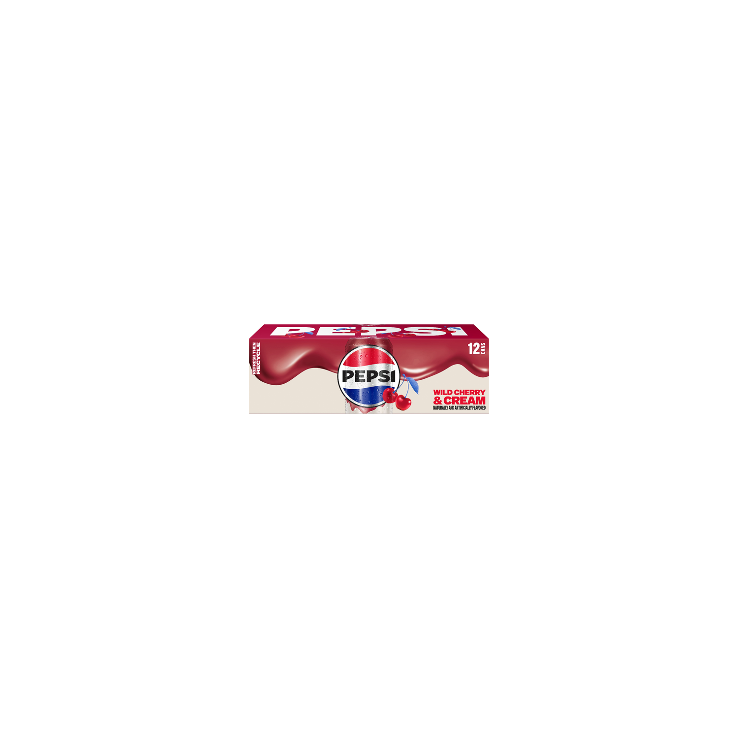 Pepsi Soda Wild Cherry And Cream - 144 Fluid Ounce