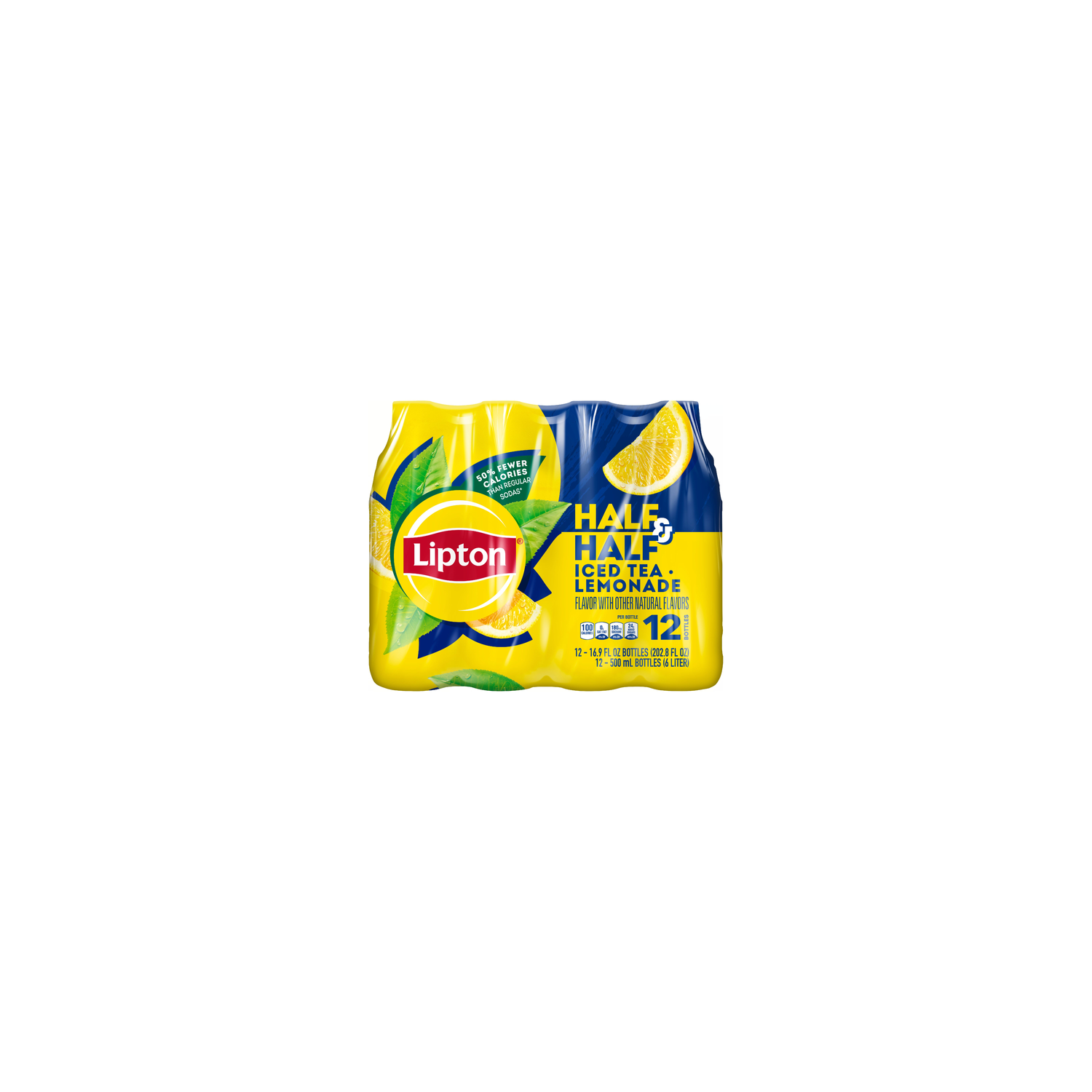 Lipton Half and Half Iced Tea Lemonade - 202.8 Fluid Ounce - Super