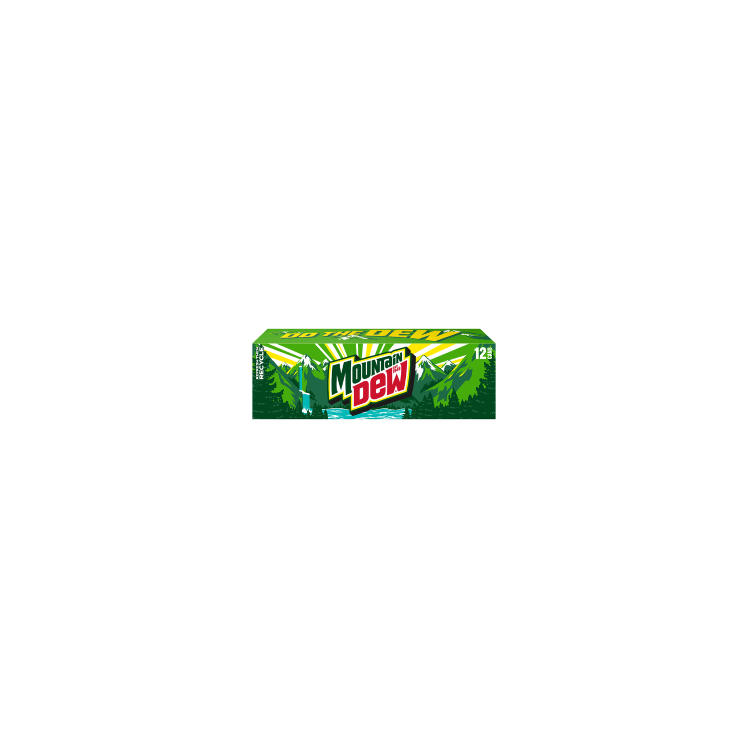 Mountain Dew Soda Citrus - 144 Fluid Ounce