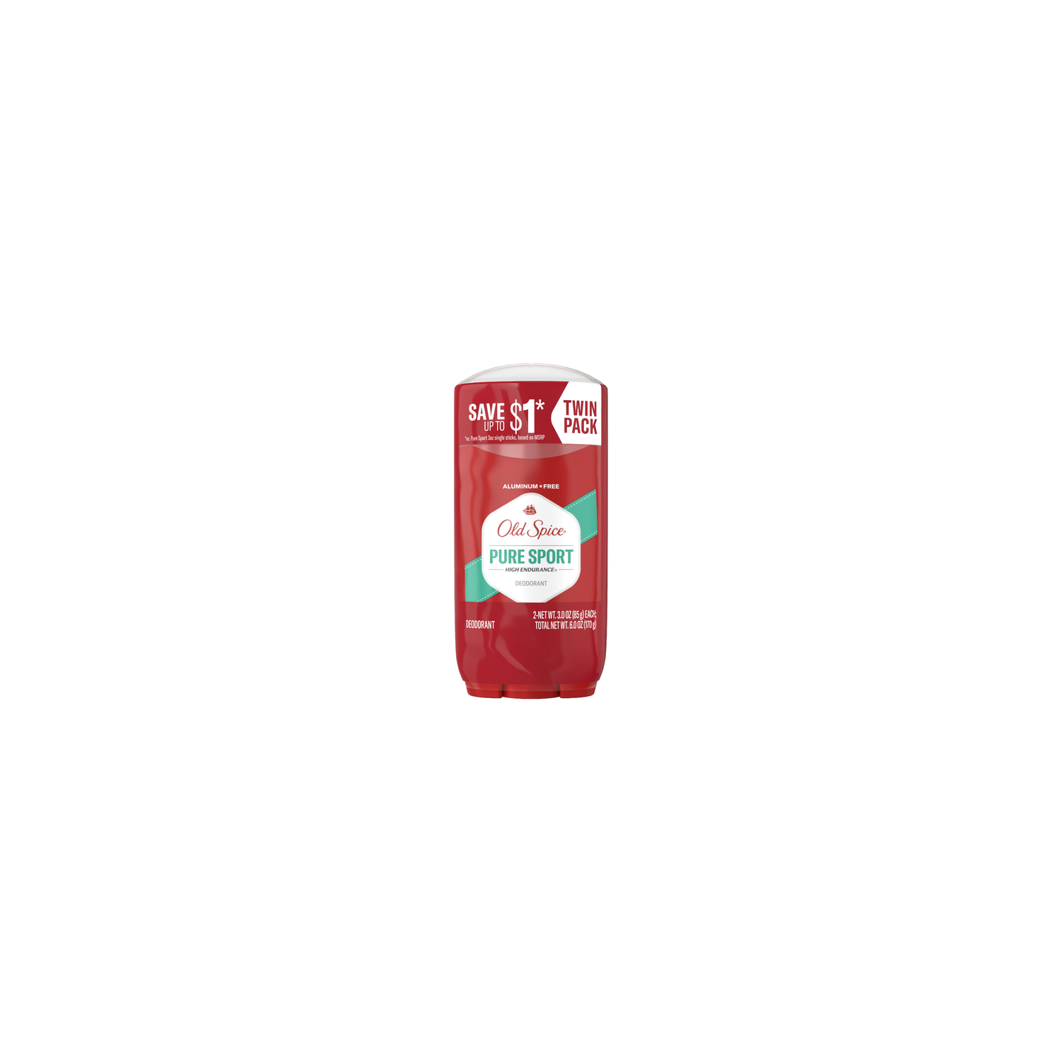 Old Spice Pure Sport Deodorant - 6 Ounce Image 1 of 2