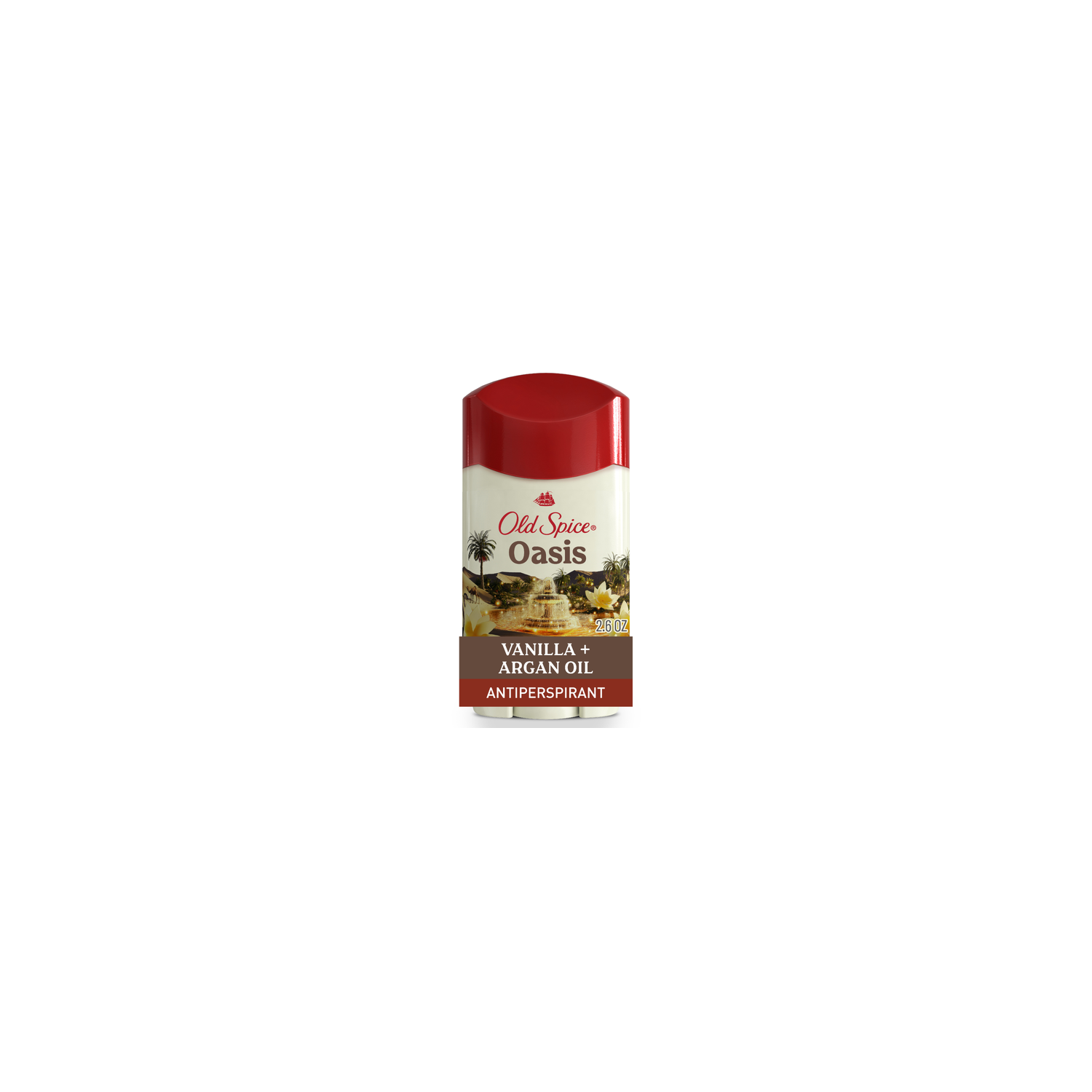 Old Spice Men's Antiperspirant & Deodorant Oasis With Vanilla, 24/7 Sweat Protection - 2.6 Ounce Image 1 of 2