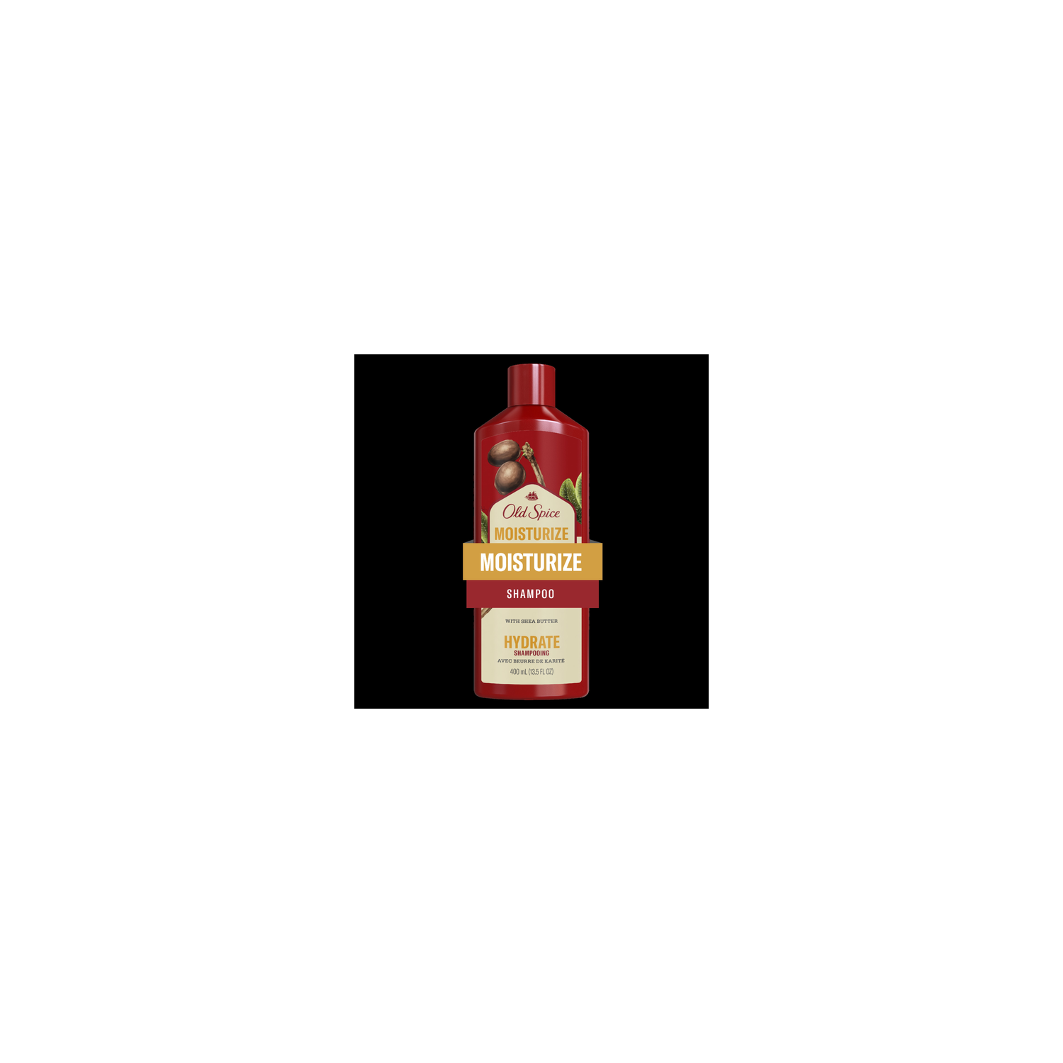 Old Spice With Shea Butter Moisturize Shampoo - 400 ml Image 1 of 3