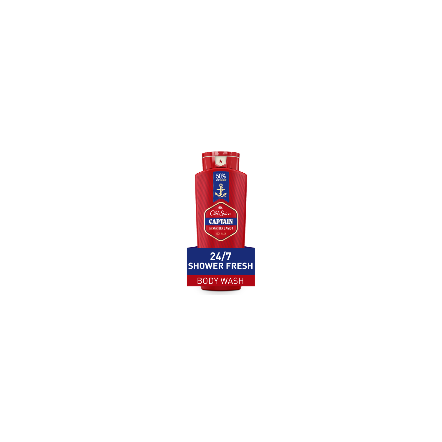 Old Spice Men's Body Wash, Captain Scent - 24 Ounce Image 1 of 2