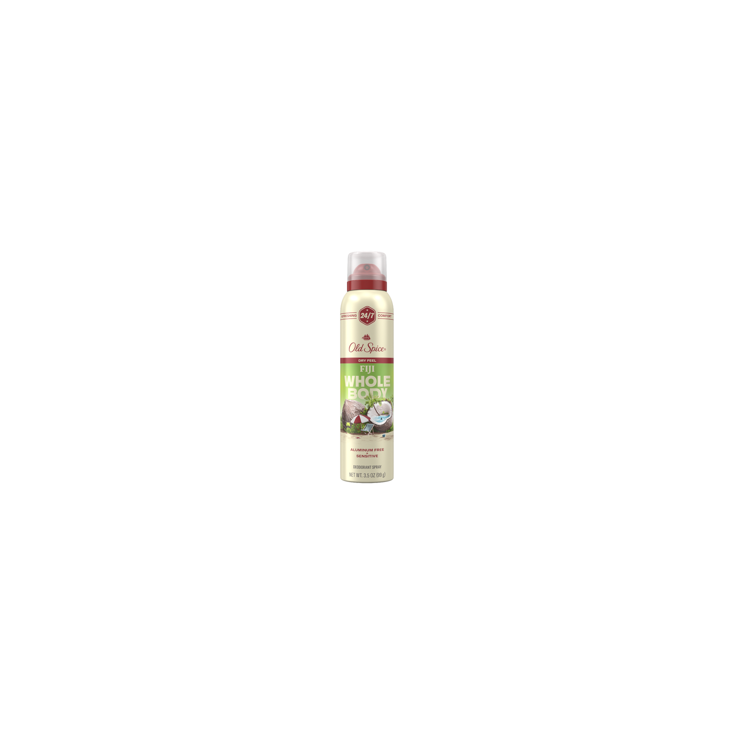 Old Spice Whole Body Deodorant Spray, Fiji - 3.5 Ounce Image 1 of 2