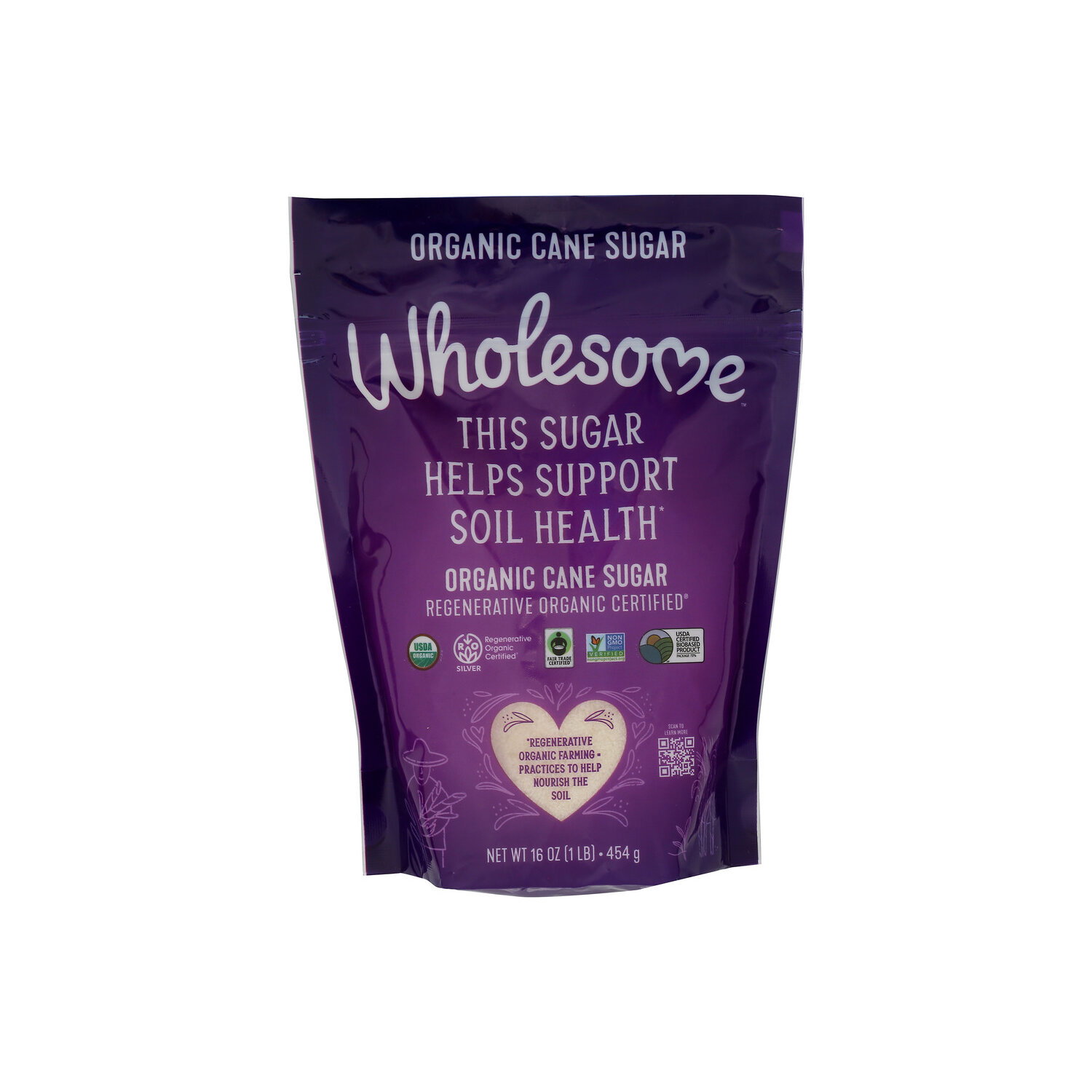 Wholesome Organic Cane Sugar Evaporated Juice - 16 Ounce Image 1 of 4