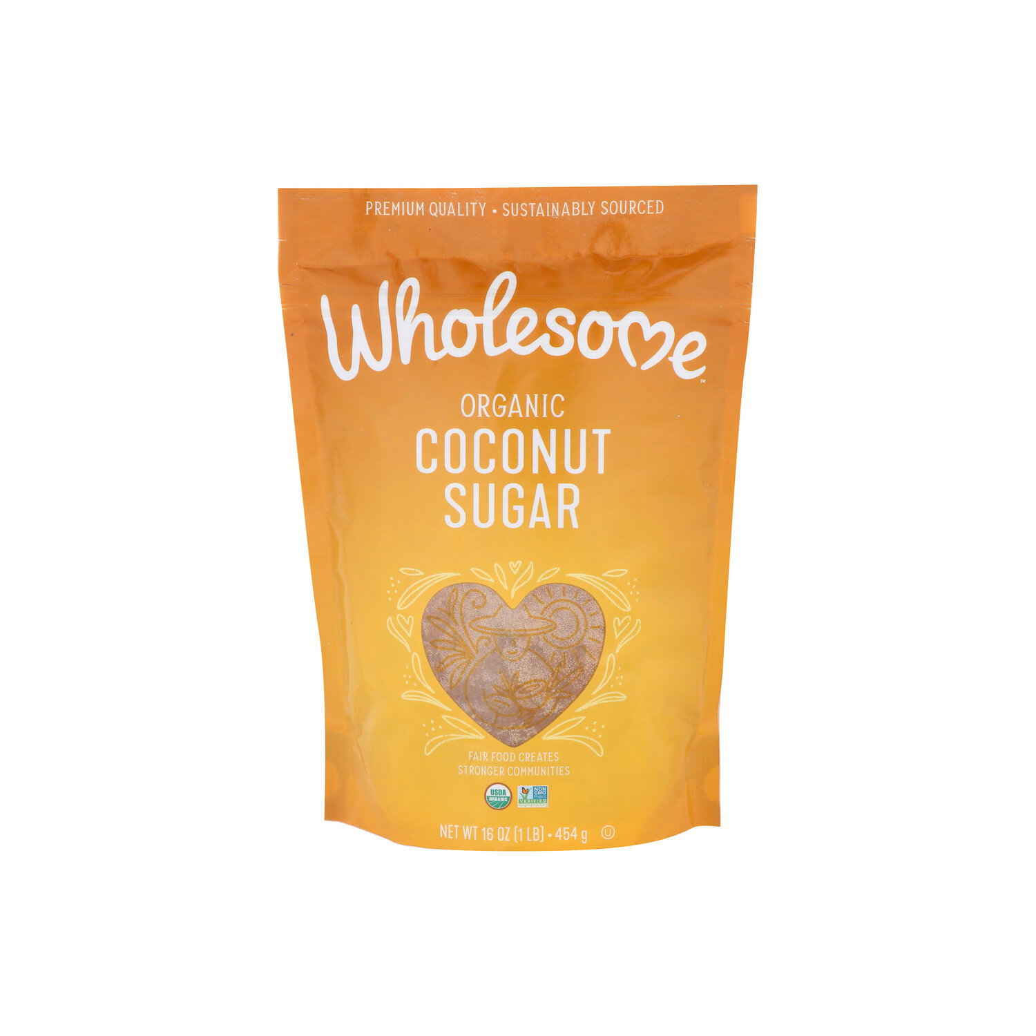 Wholesome Coconut Palm Sugar Organic - 16 Ounce Image 1 of 4
