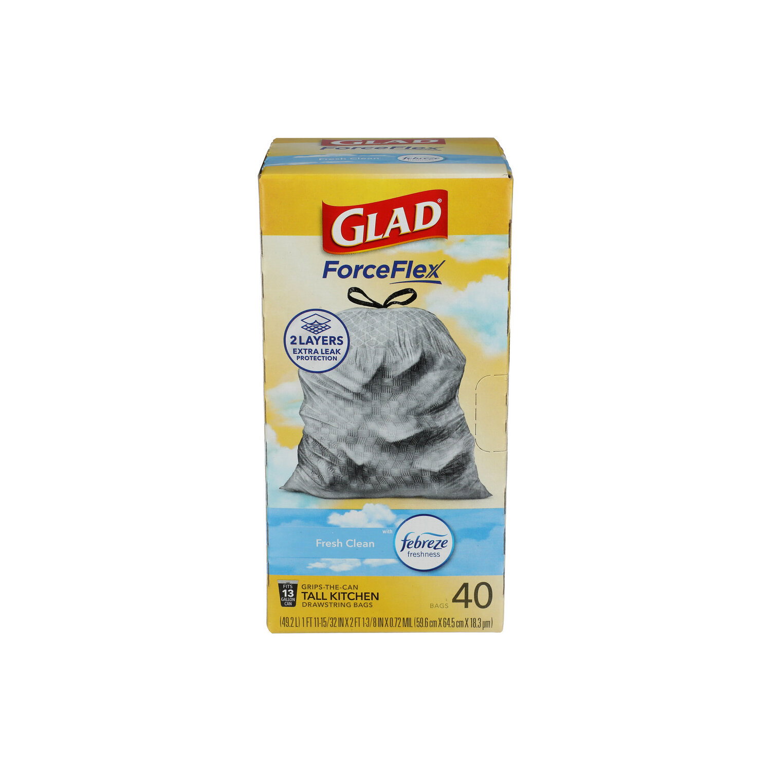 Glad Tall Kitchen Bags - 40 Count Image 1 of 2