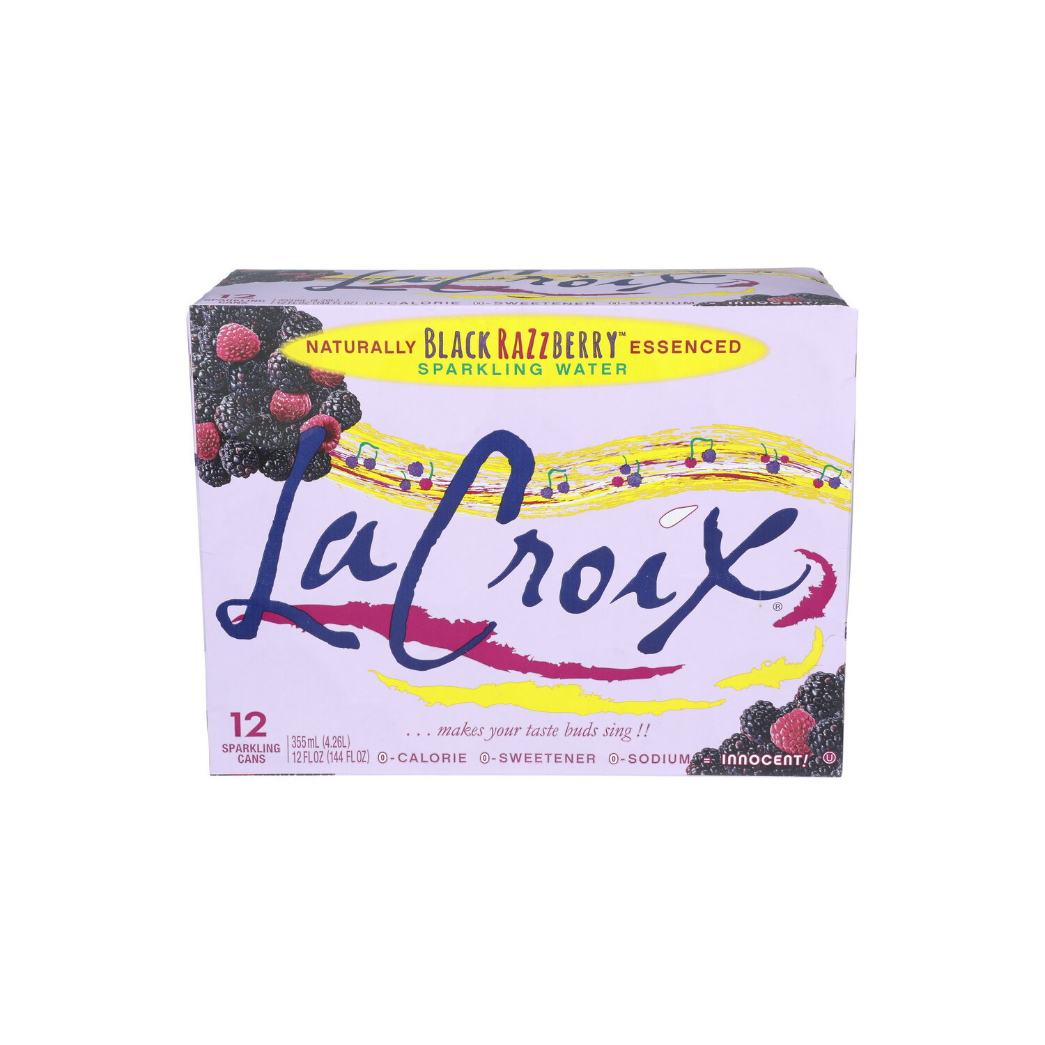 LaCroix Black Razzberry Sparkling Water - 12 Fluid Ounce - 12 Count Image 1 of 3