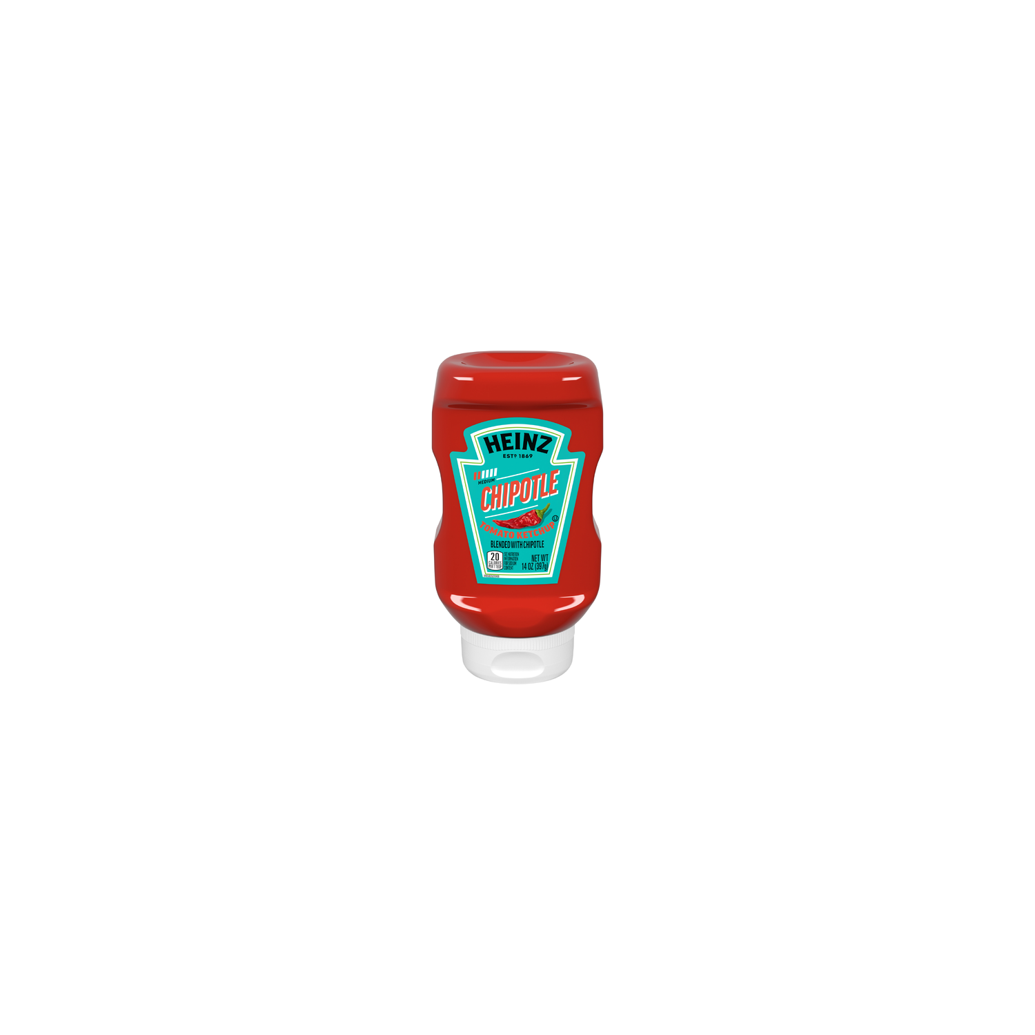 Heinz Tomato Ketchup Blended With Chipotle, Squeeze Bottle - 14 Ounce Image 1 of 2