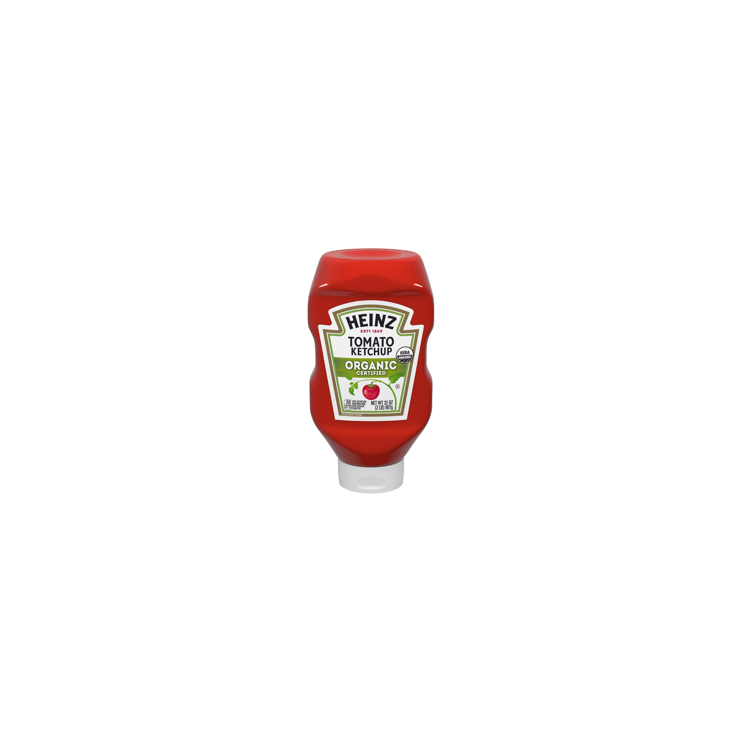 Heinz Organic Tomato Ketchup, Bottle - 32 Ounce Image 1 of 2