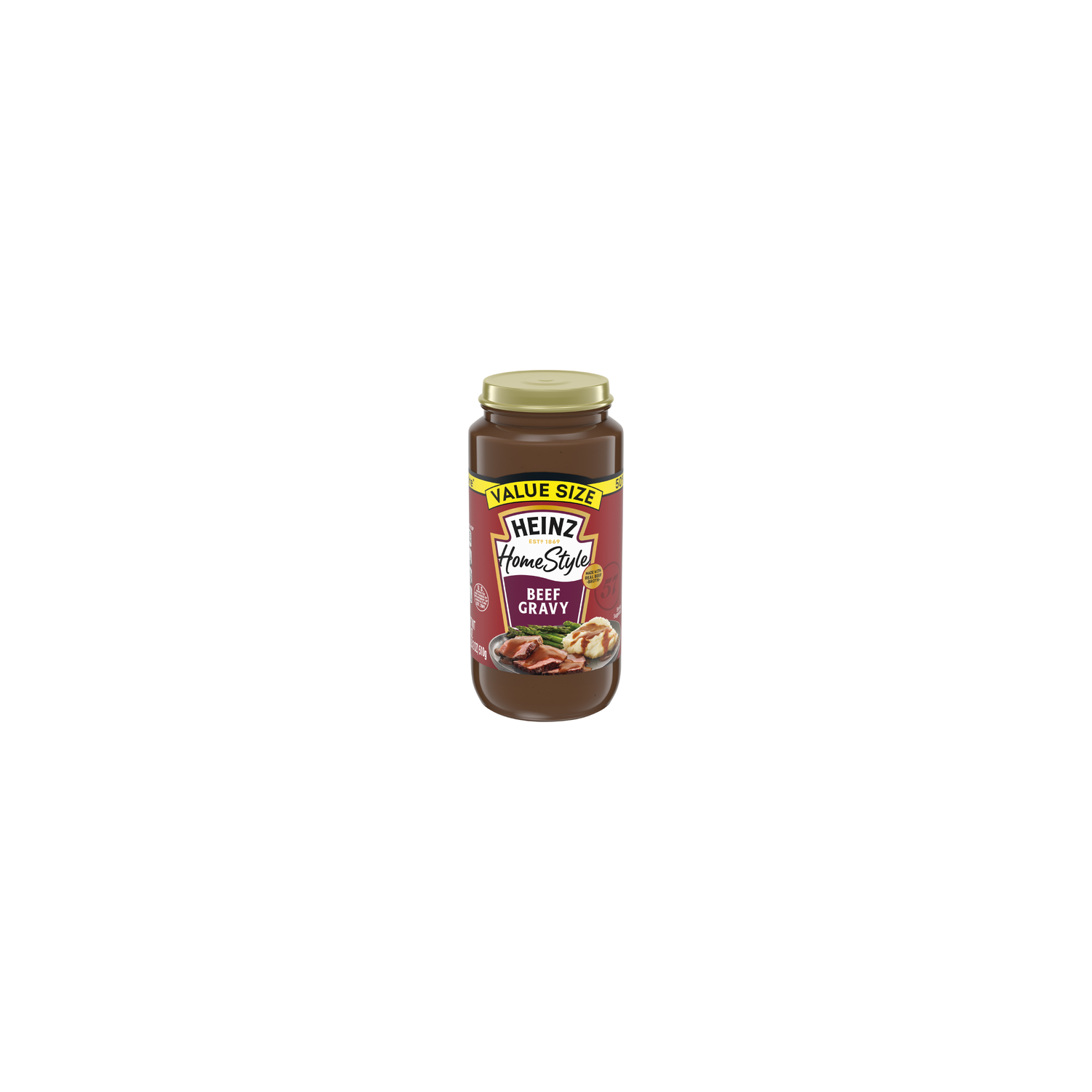 Heinz Homestyle Beef Gravy Value Size, Jar - 18 Ounce Image 1 of 2