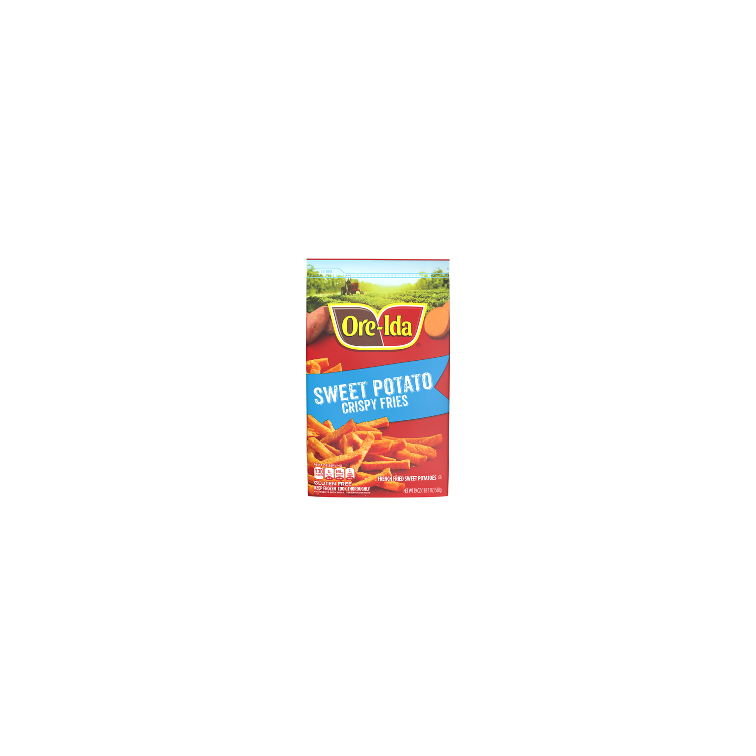 Ore-Ida Sweet Potato Crispy Straight-Cut Fries, Bag - 19 Ounce Image 1 of 2