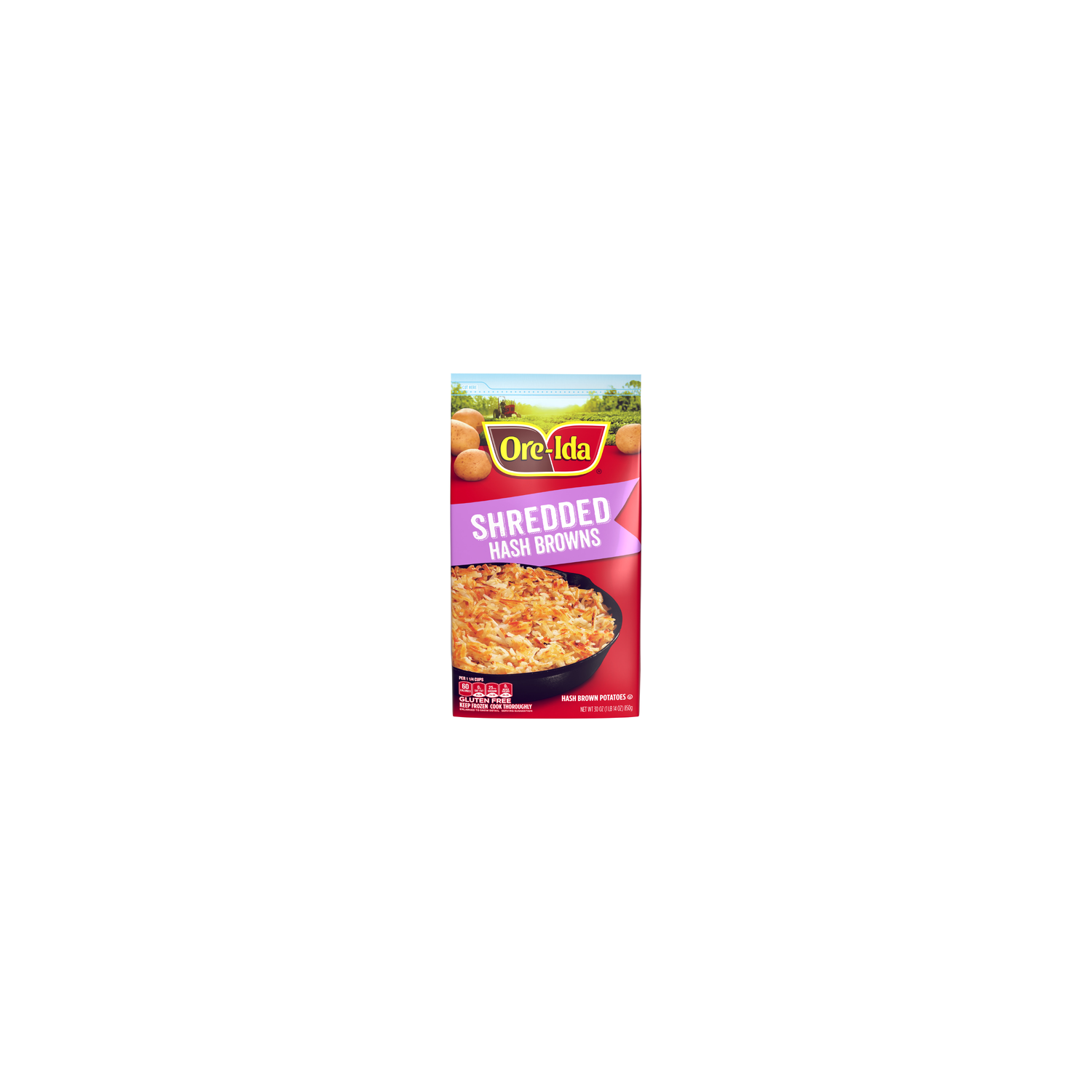 Ore-Ida Oregon & Idaho Shredded Hash Brown Potatoes - 30 Ounce Image 1 of 3
