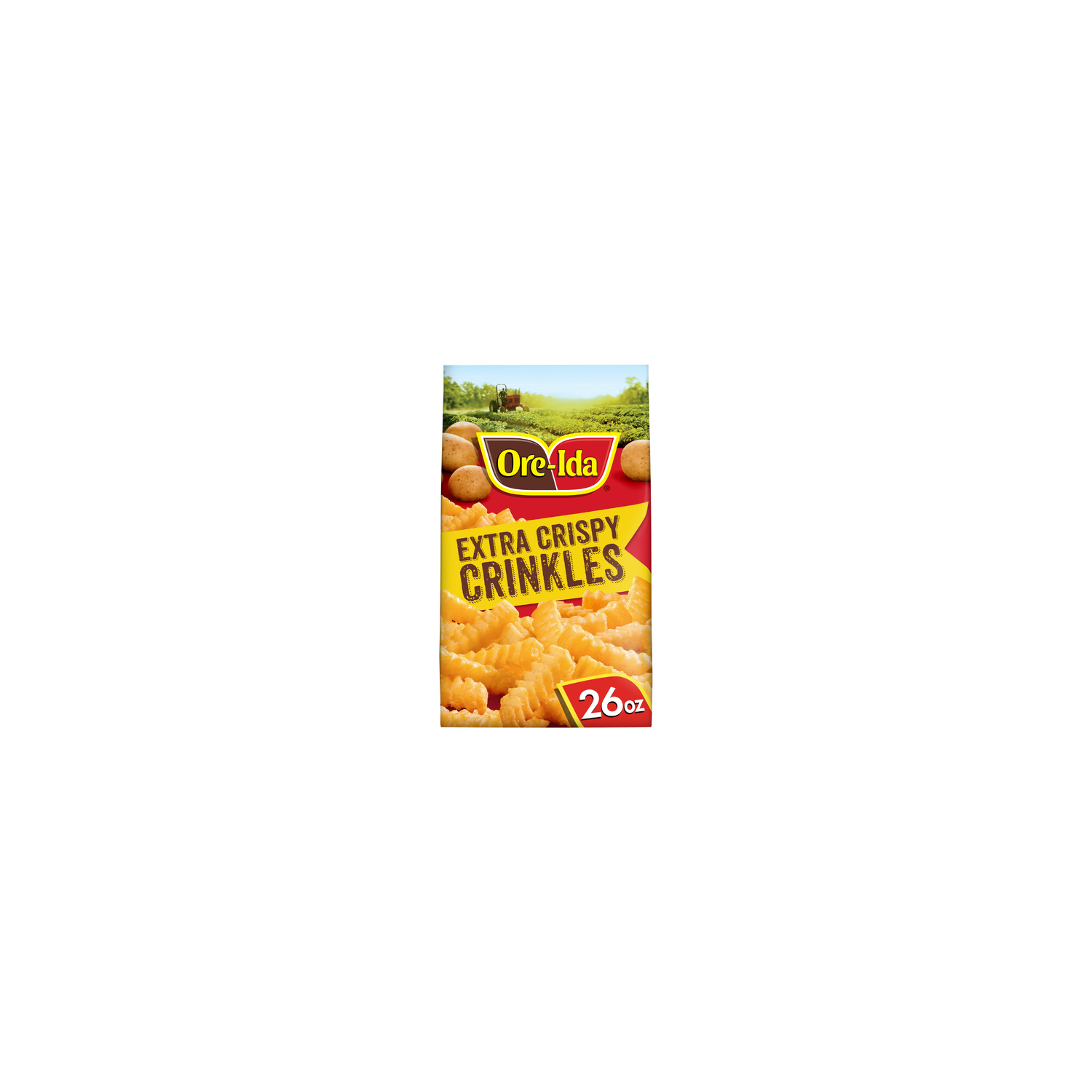 Ore-Ida Extra Crispy Crinkles French Fried Potatoes - 26 Ounce Image 1 of 4