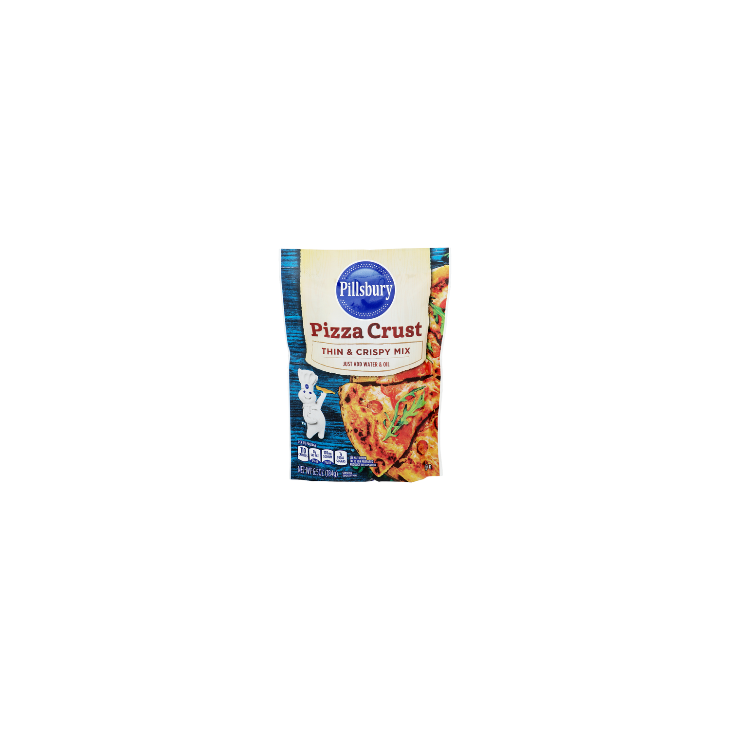 Pillsbury Pizza Crust Thin & Crispy Mix - 6.5 Ounce Image 1 of 3