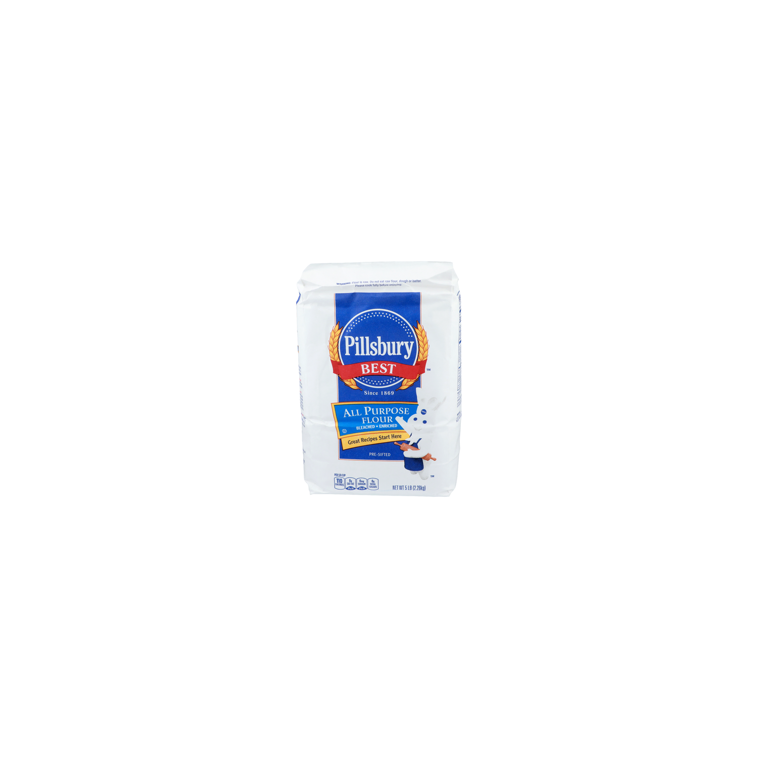 Pillsbury Best Bleached Enriched Pre-Sifted All Purpose Flour - 5 Pound Image 1 of 3