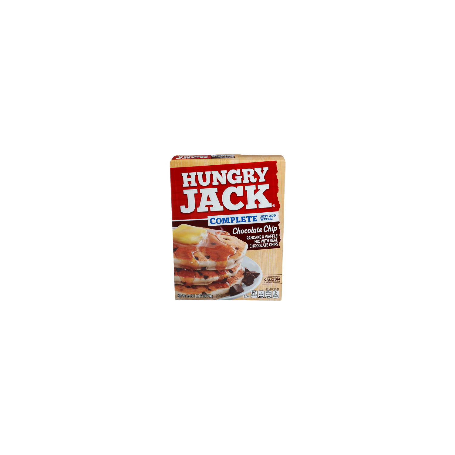 Hungry Jack Chocolate Chip With Real Chips Pancake & Waffle Mix - 28 Ounce Image 1 of 4