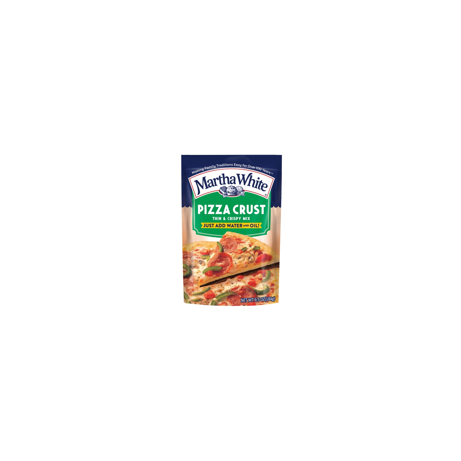 Martha White Pizza Crust Thin & Crispy Mix - 6.5 Ounce Image 1 of 4