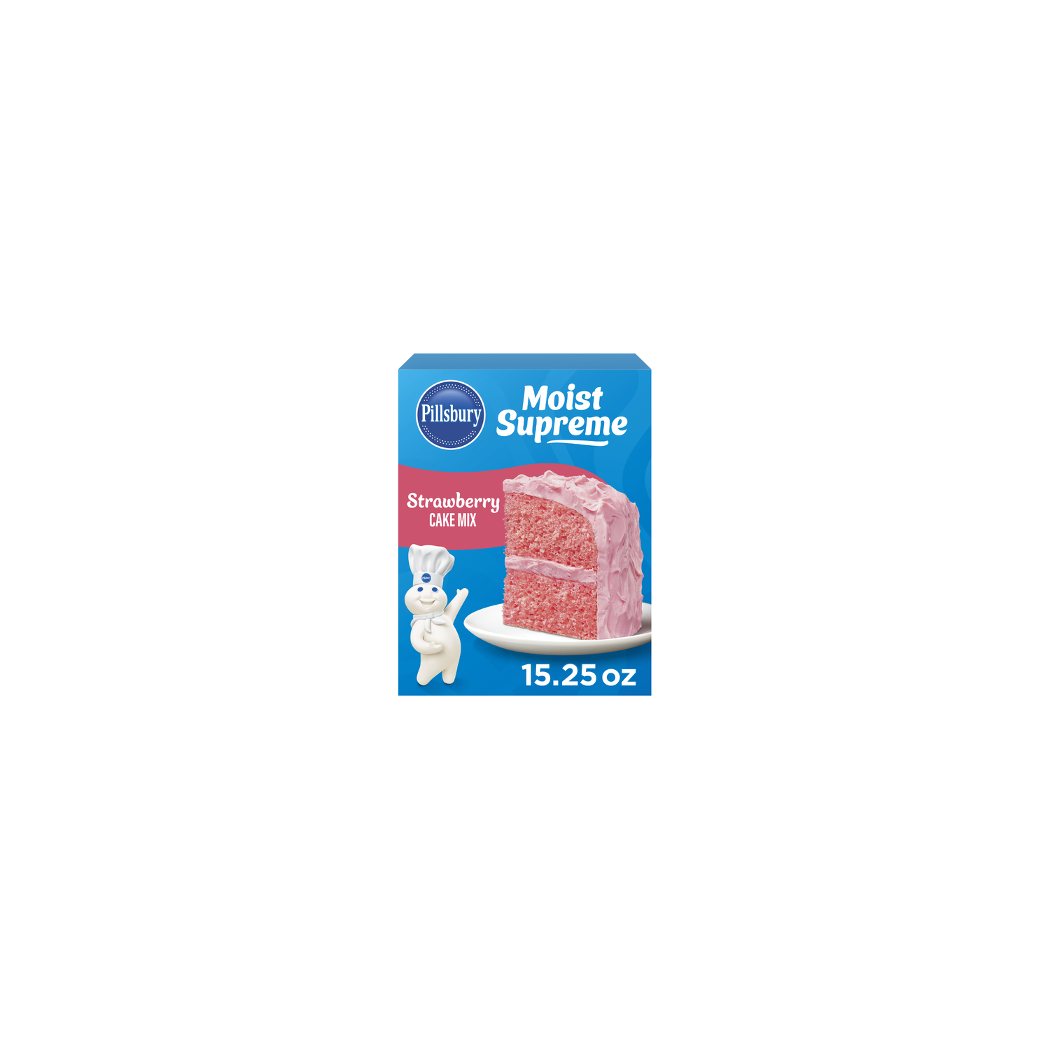 Pillsbury Strawberry Cake Mix - 15.25 Ounce Image 1 of 4