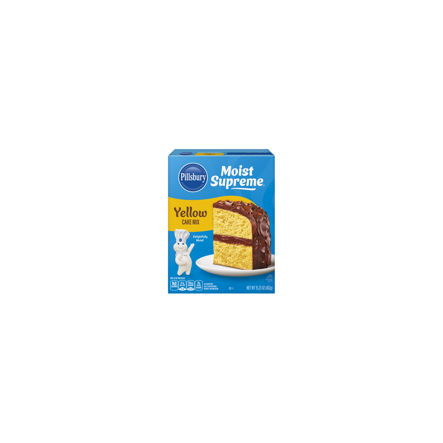 Pillsbury Yellow Premium Cake Mix - 15.25 Ounce Image 1 of 4