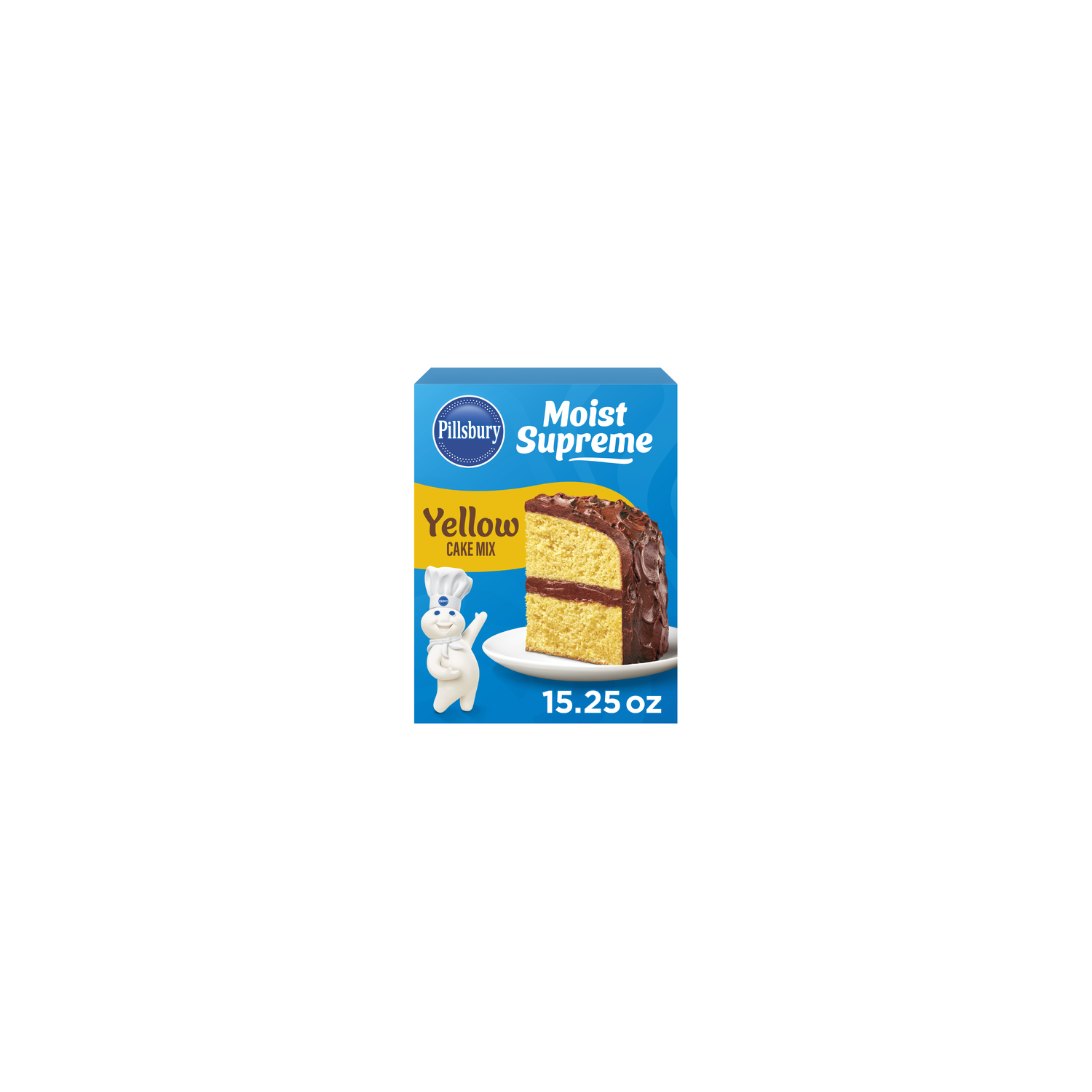 Pillsbury Yellow Premium Cake Mix - 15.25 Ounce Image 1 of 4