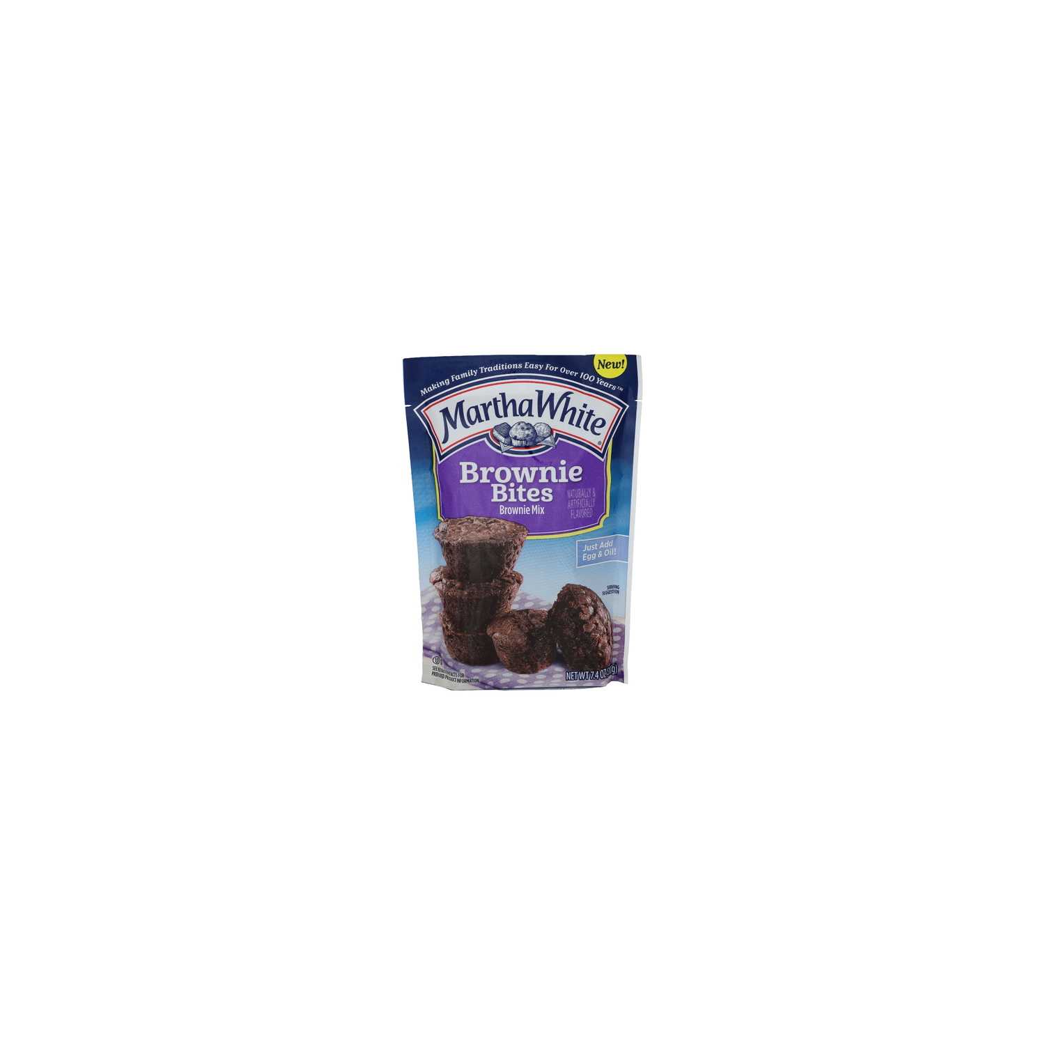 Martha White Brownie Bites Mix - 7.4 Ounce Image 1 of 4