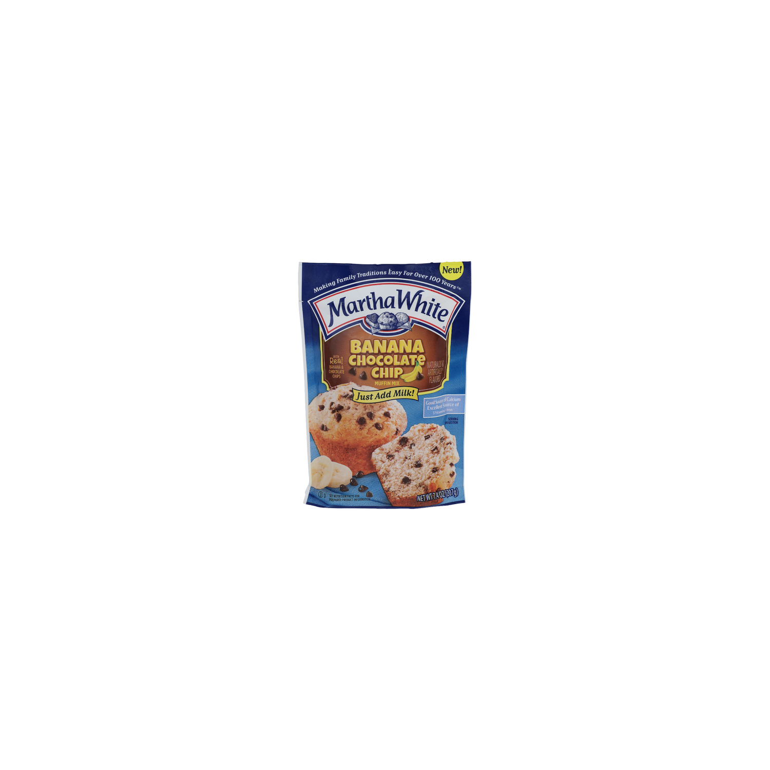 Martha White Banana Chocolate Chip Muffin Mix - 7.4 Ounce Image 1 of 4