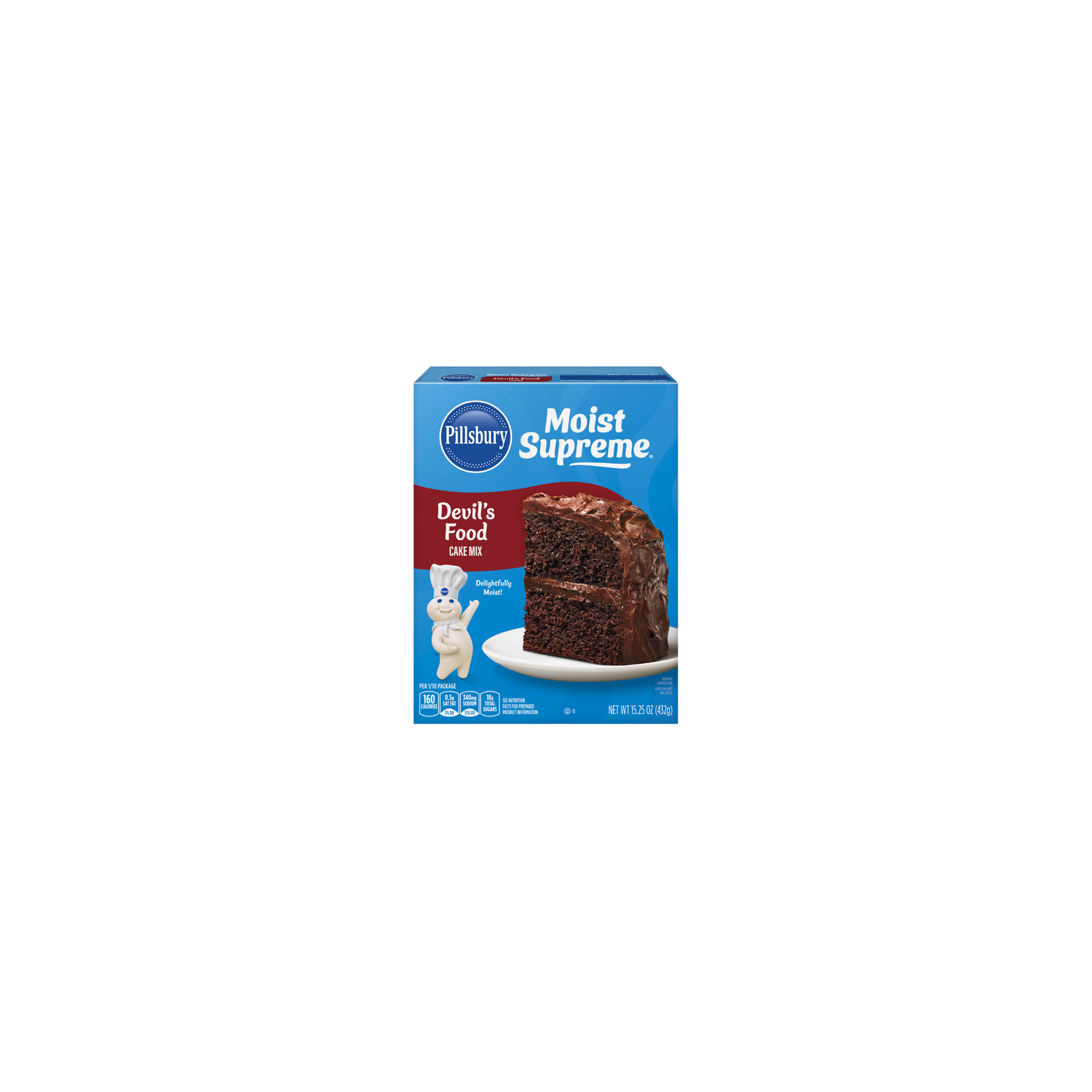 Pillsbury Devil's Food Premium Cake Mix - 15.25 Ounce Image 1 of 3