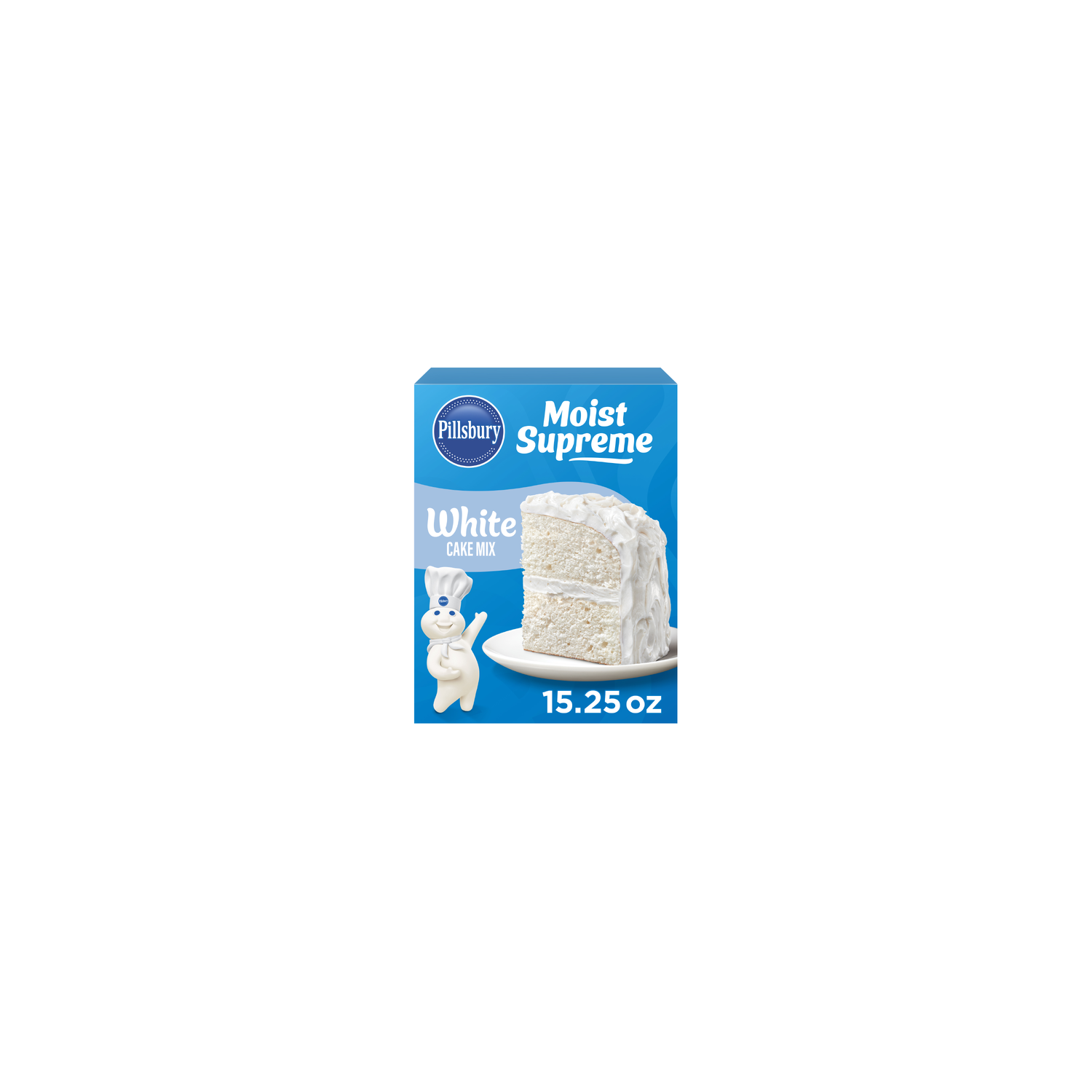 Pillsbury White Premium Cake Mix - 15.25 Ounce Image 1 of 4