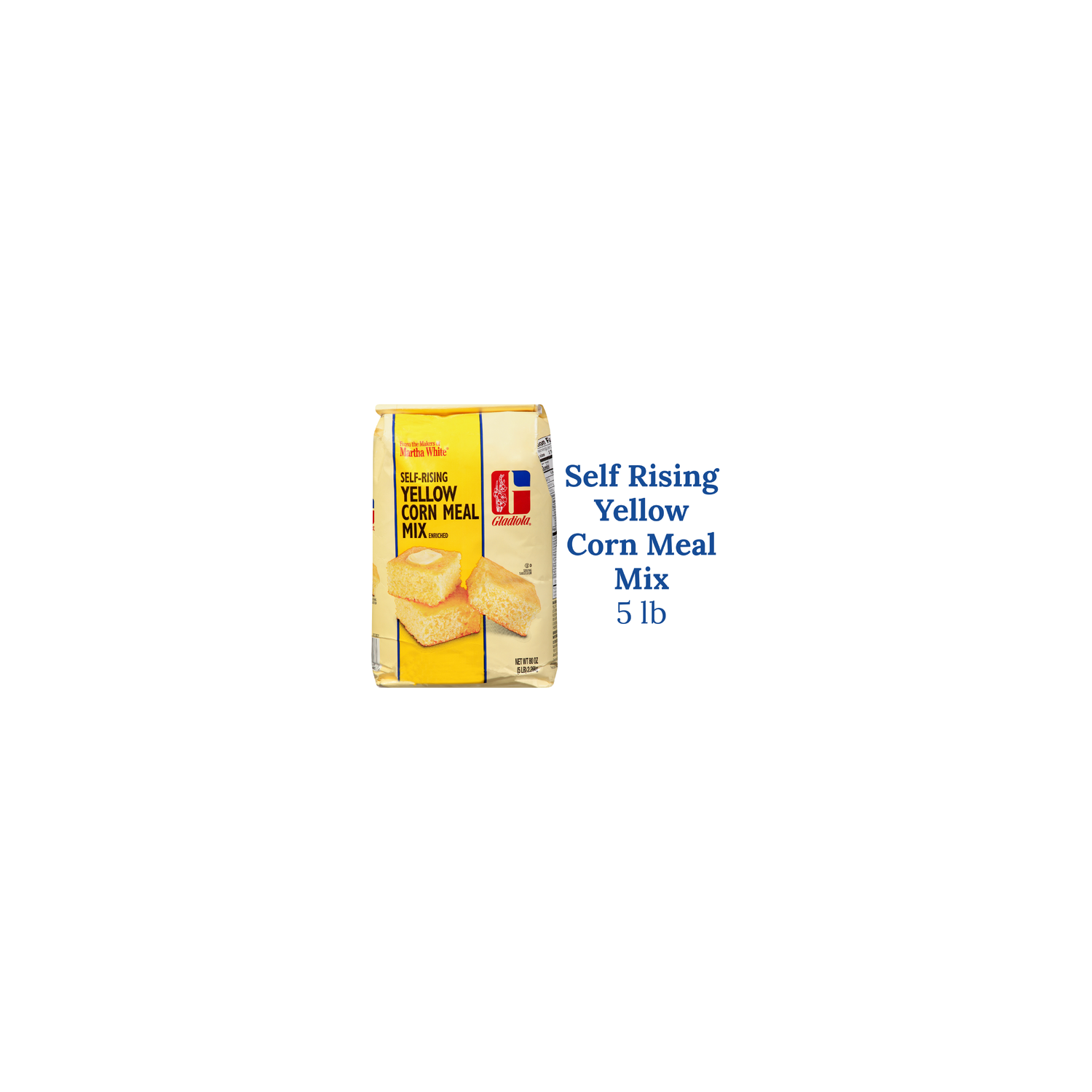 Gladiola Self-Rising Yellow Corn Meal Mix - 80 Ounce Image 1 of 4
