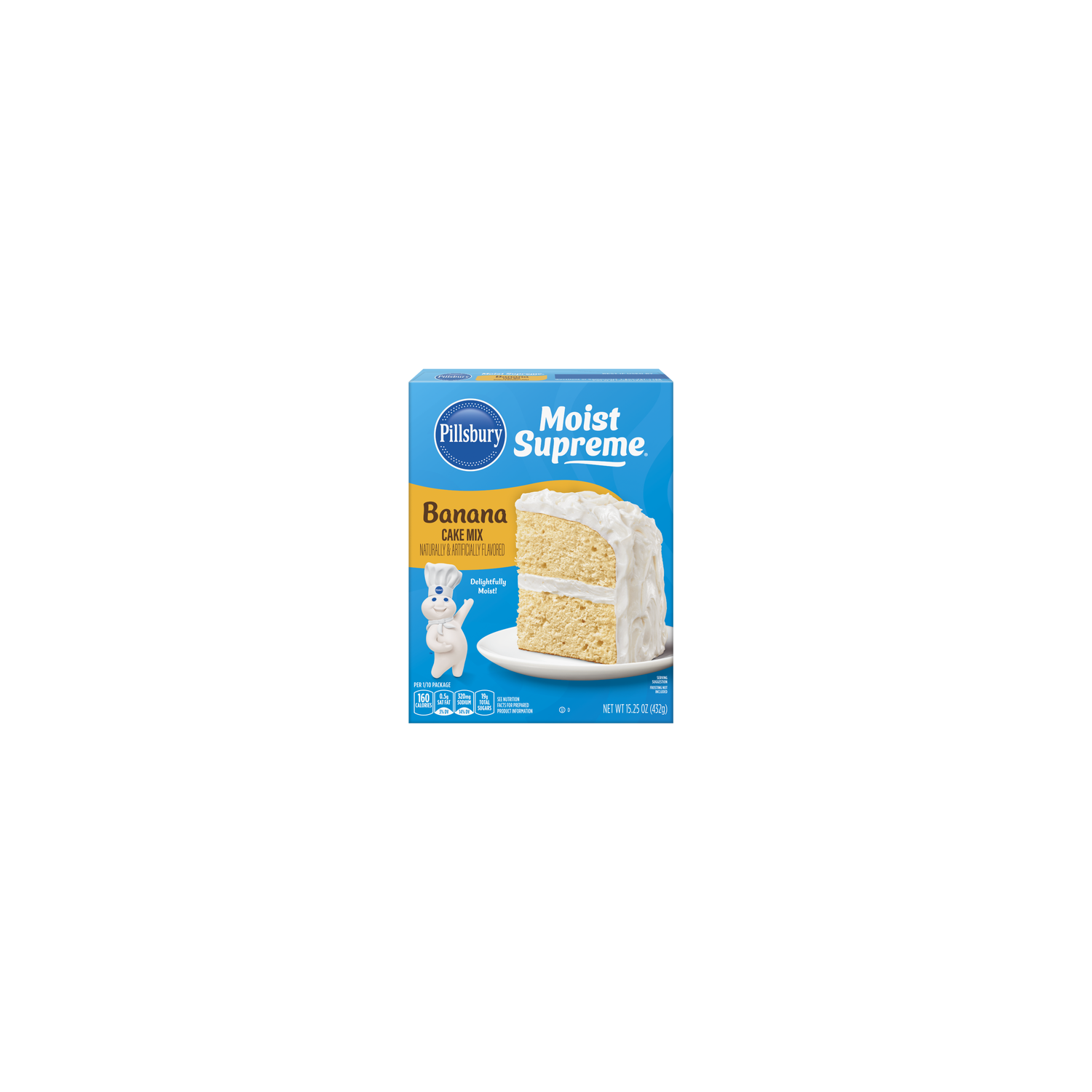 Pillsbury Banana Cake Mix - 15.25 Ounce