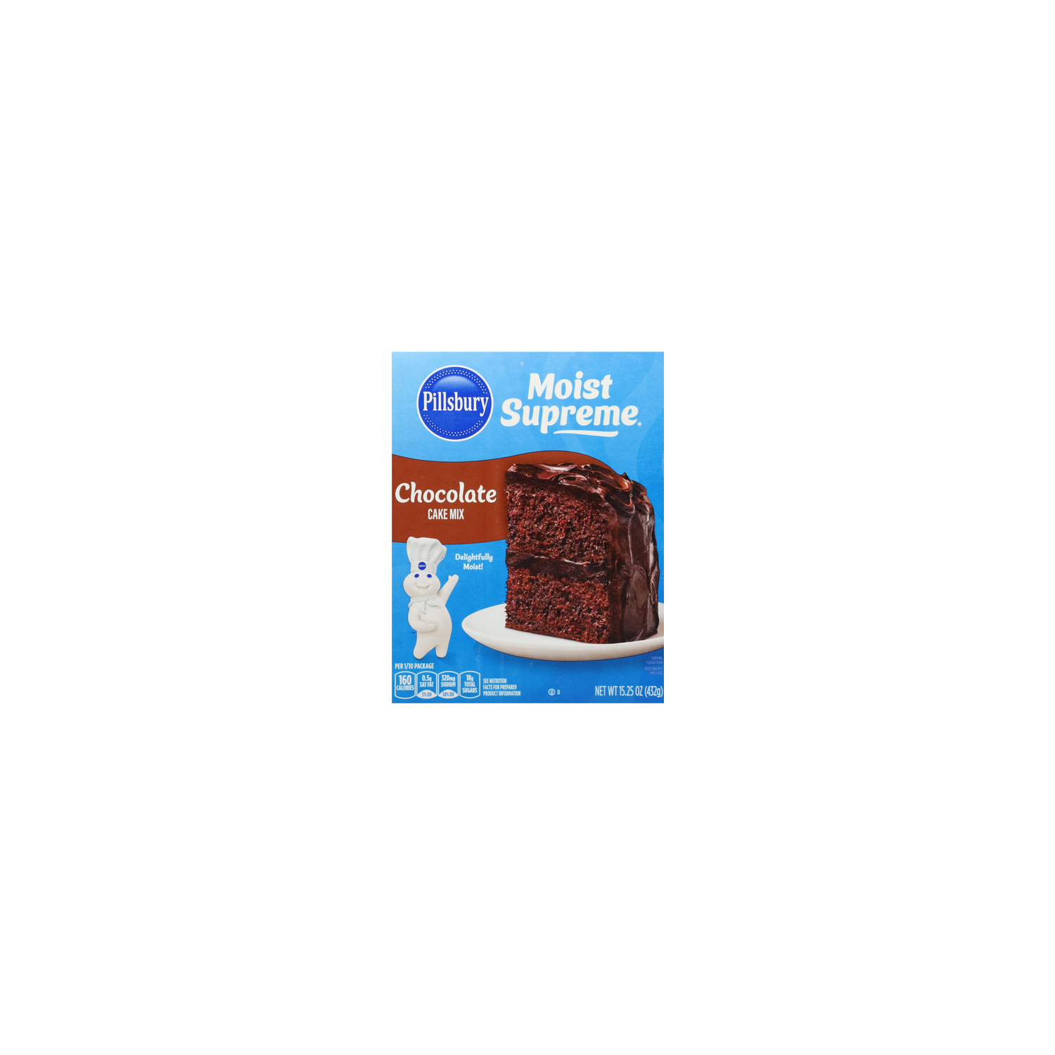 Pillsbury Chocolate Premium Cake Mix - 15.25 Ounce Image 1 of 4