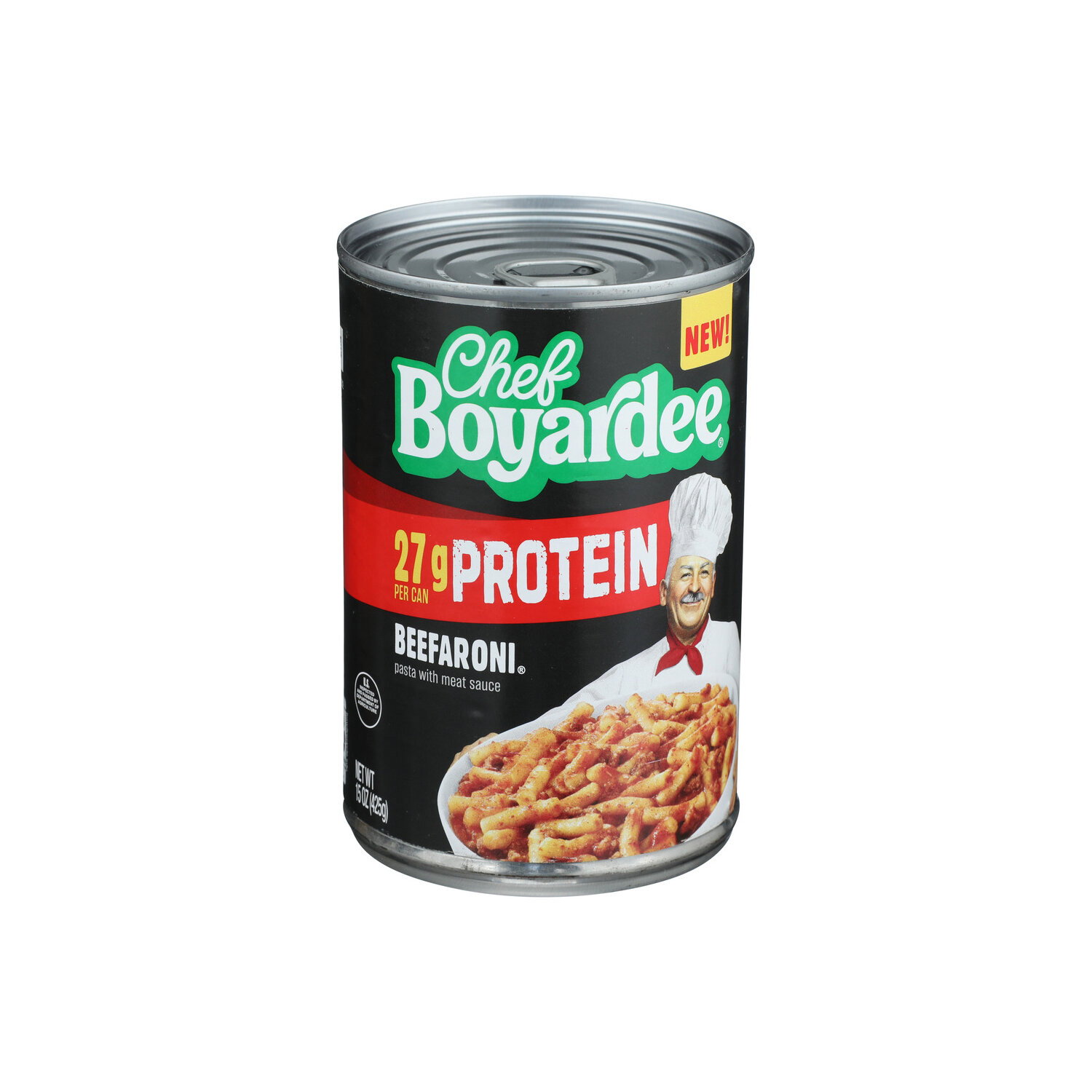 Chef Boyardee Cb Protein Beefaroni - 15 Ounce Image 1 of 4