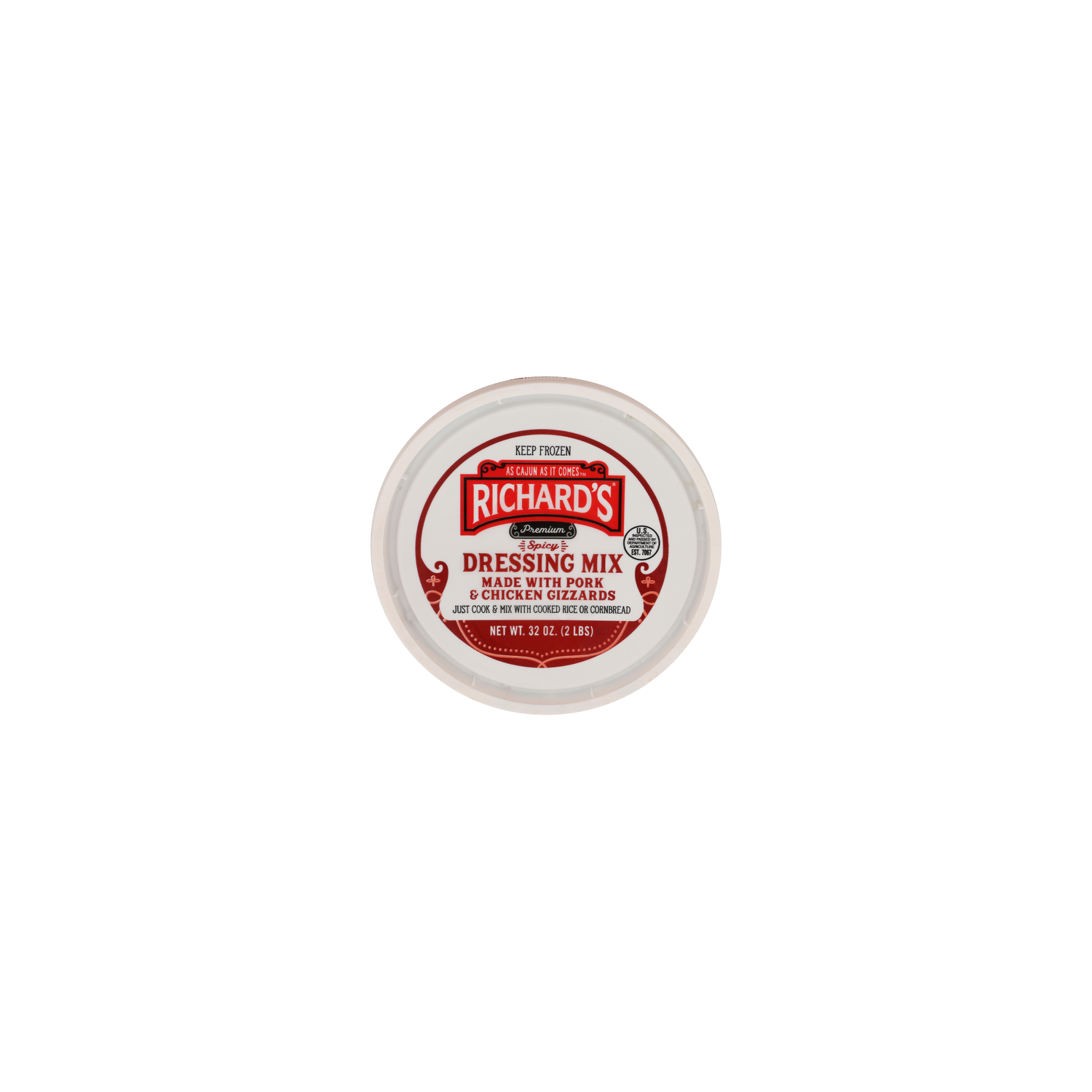 Richards Cajun Foods Premium Hot Rice Dressing Mix - 32 Ounce Image 1 of 4