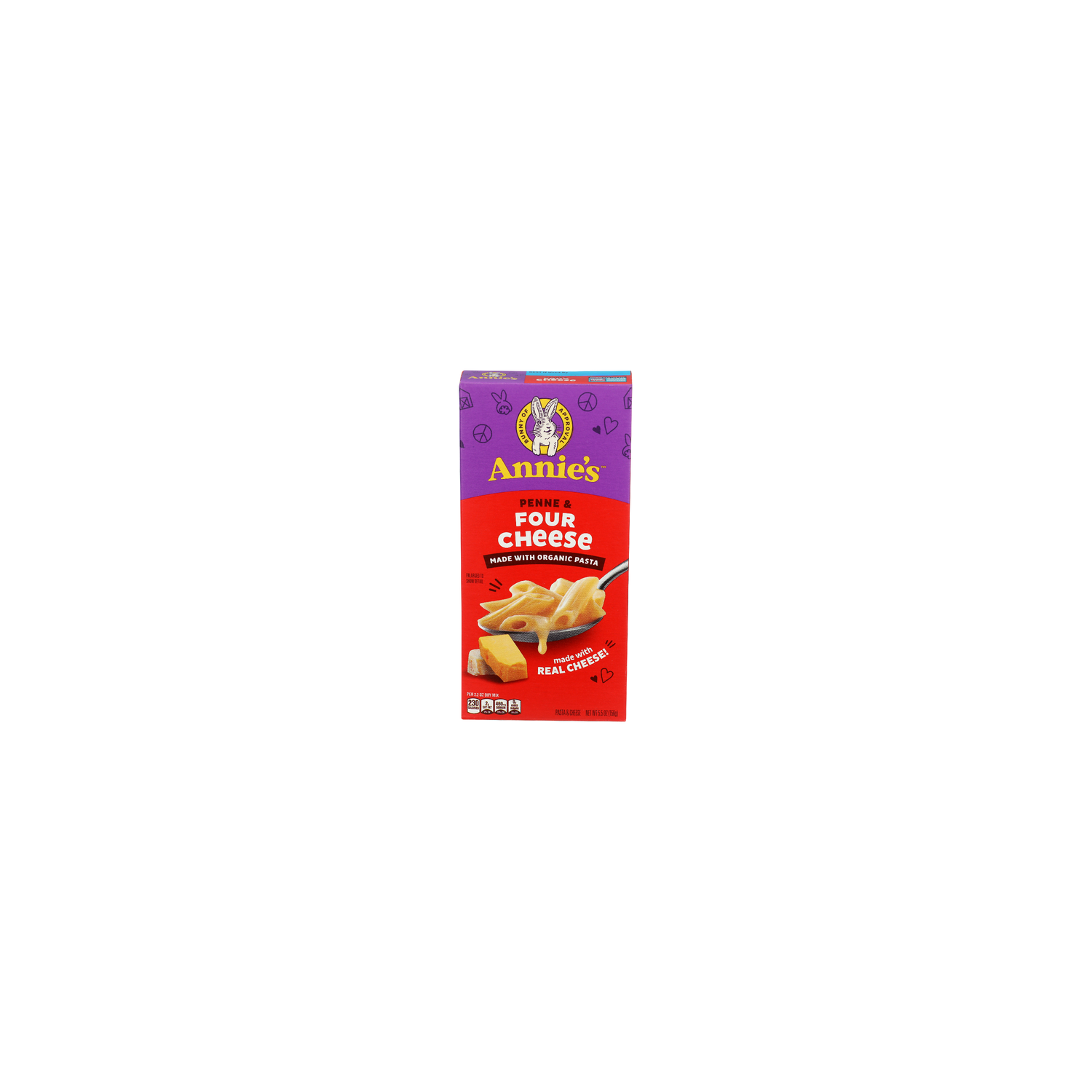 Annie's Penne & Four Cheese Mac & Cheese - 5.5 Ounce Image 1 of 4