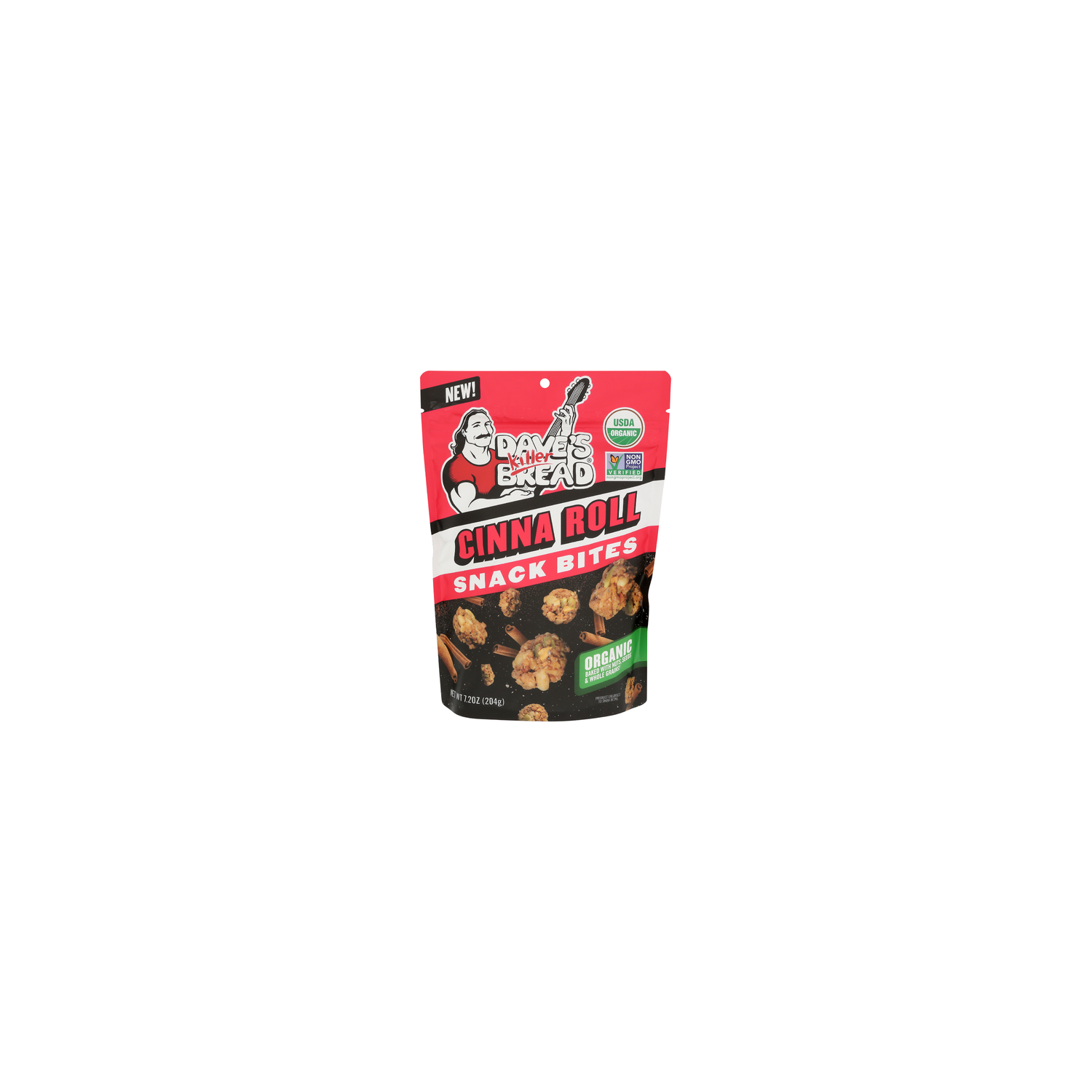 DAVE's Killer Bread Super Cinna Roll Snack Bites Crunchy - 7.2 Ounce Image 1 of 4